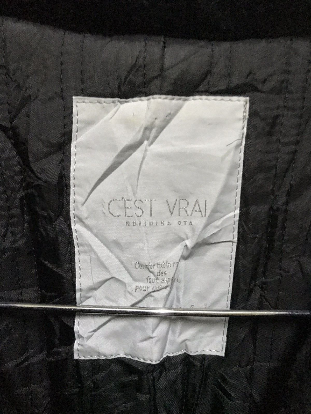Japanese Brand Cest Vrai Jacket Size M / US 6-8 / IT 42-44 - 3 Thumbnail
