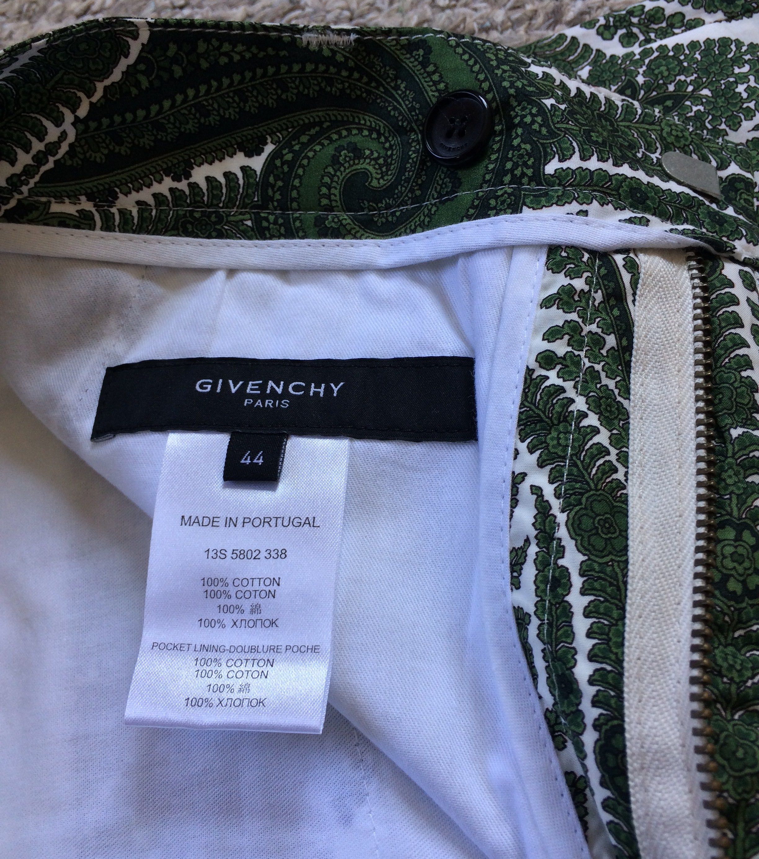 Givenchy S/S 2013 Givenchy Paisley Shorts Size US 29 - 5 Thumbnail