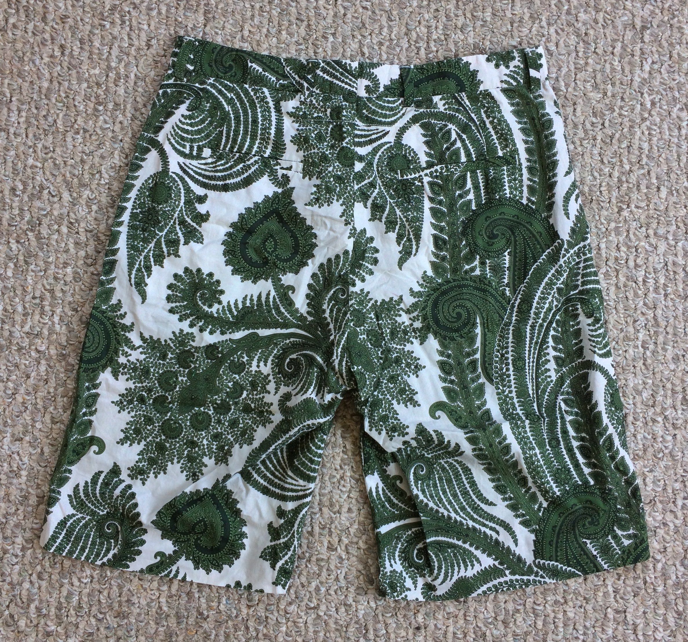 Givenchy S/S 2013 Givenchy Paisley Shorts Size US 30 / EU 46 - 3 Thumbnail