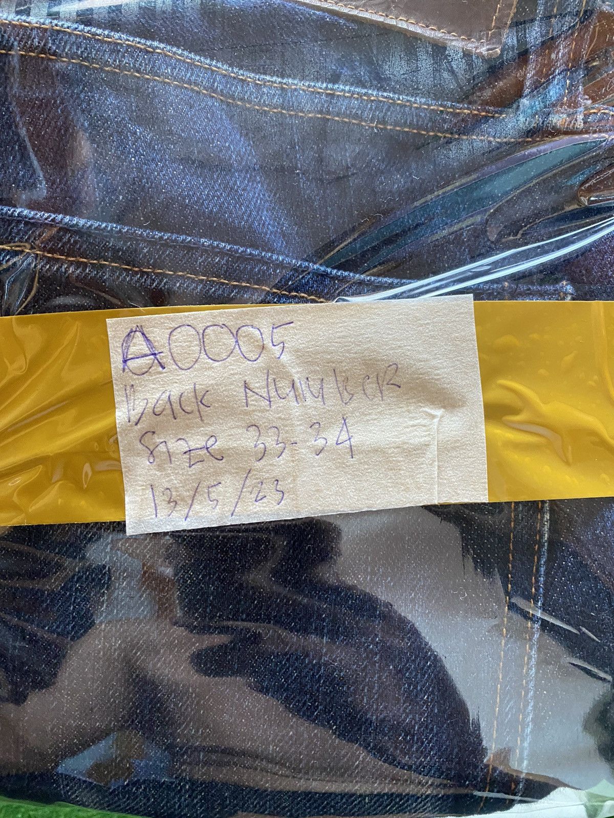 Other BACK NUMBER SELVAGE DENIM SIZE 33 Size US 33 - 17 Thumbnail