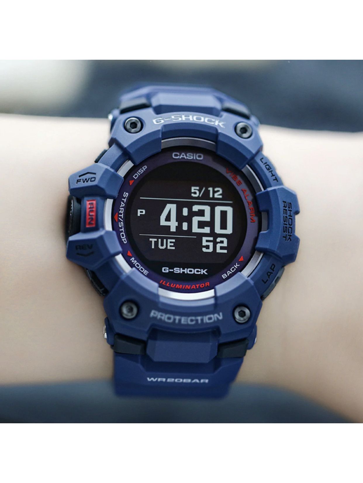 Casio G Shock GBD100- 2ADR Size ONE SIZE - 3 Thumbnail