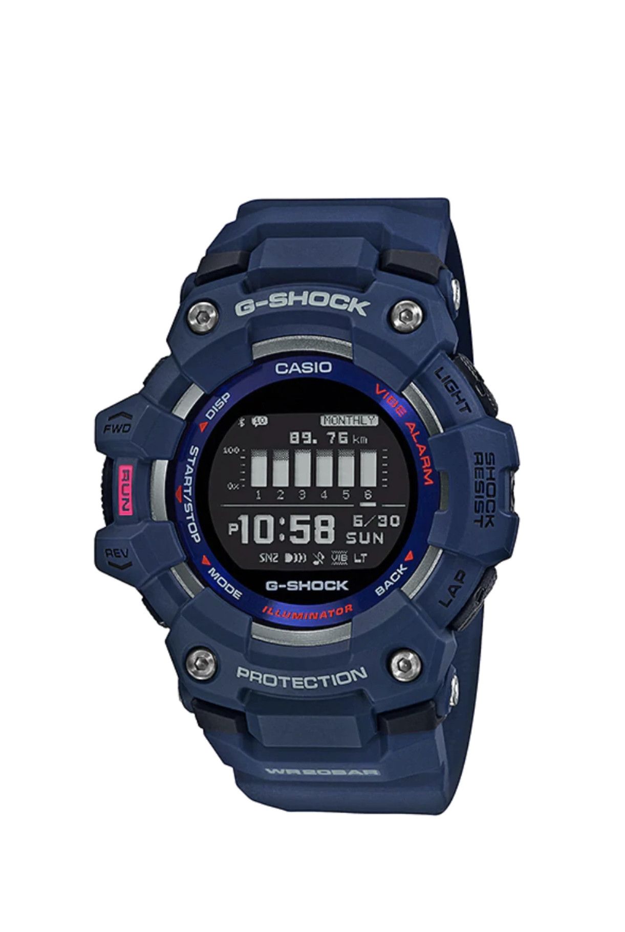 Casio G Shock GBD100- 2ADR Size ONE SIZE - 2 Thumbnail