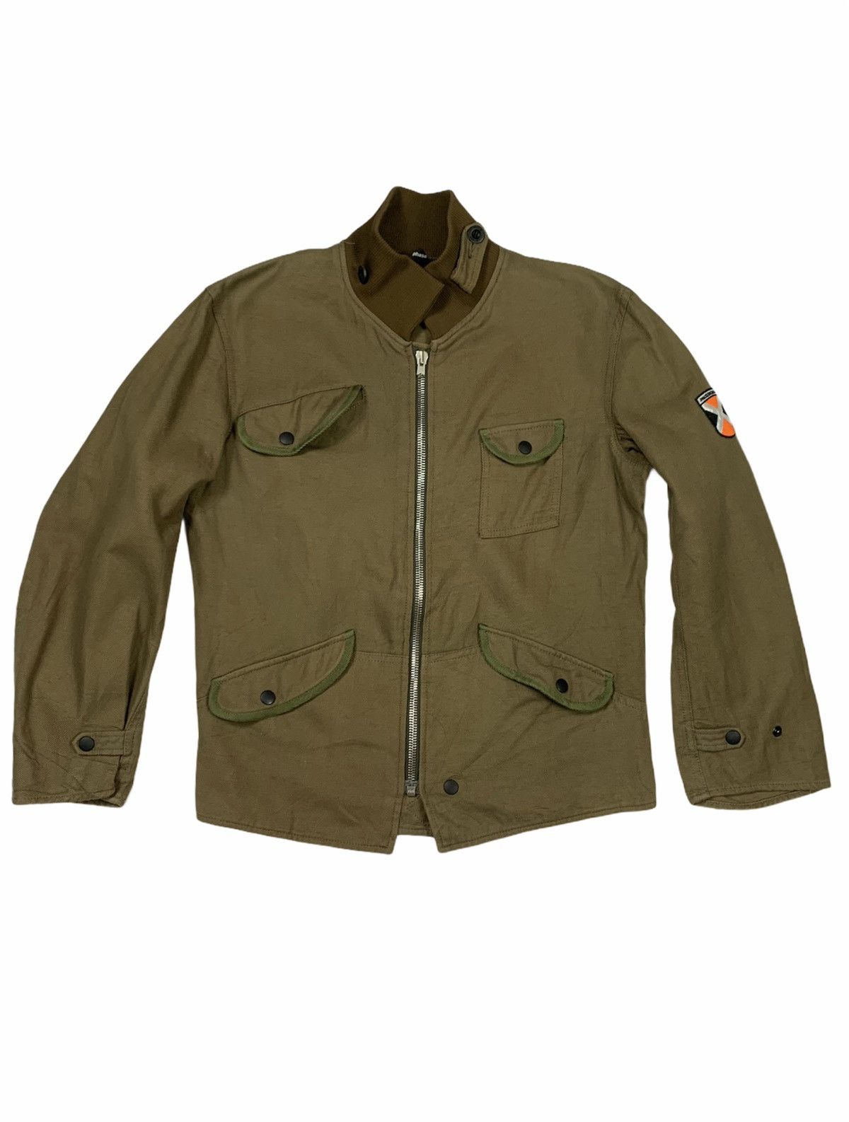 Japanese Brand Phase excousion zipper tactical pocket jacket Size US M / EU 48-50 / 2 - 2 Thumbnail