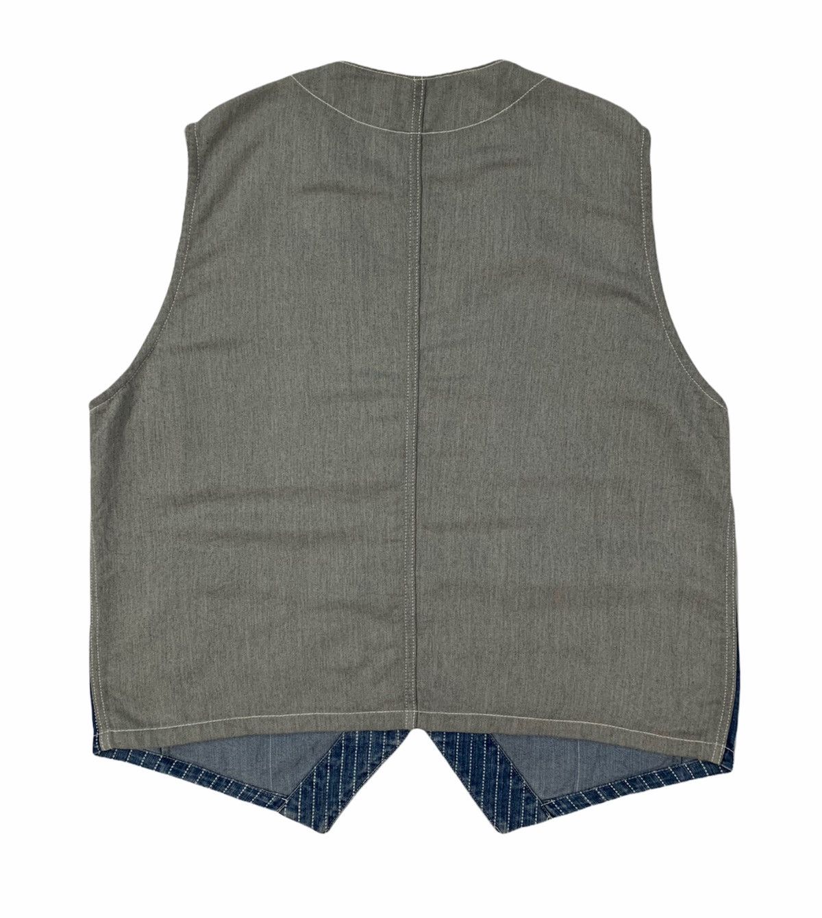 Indigo × Japanese Brand × Kapital 🎌 Wabash Striped Oversized Tank Top/Sleeveless Size US L / EU 52-54 / 3 - 2 Thumbnail