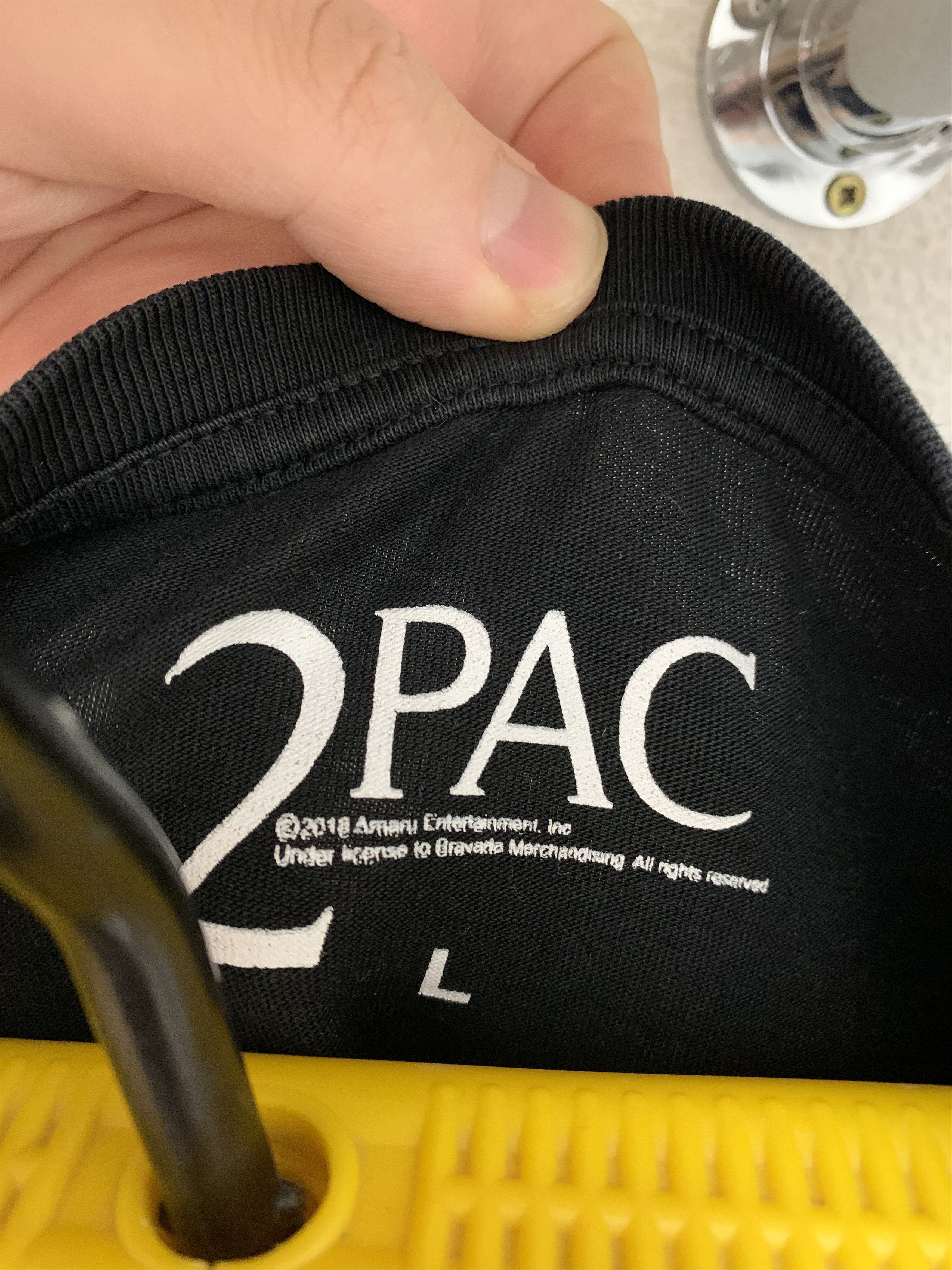 Other Tupac 2Pac rap t-shirt black L 2018 big logo Size US L / EU 52-54 / 3 - 5 Thumbnail