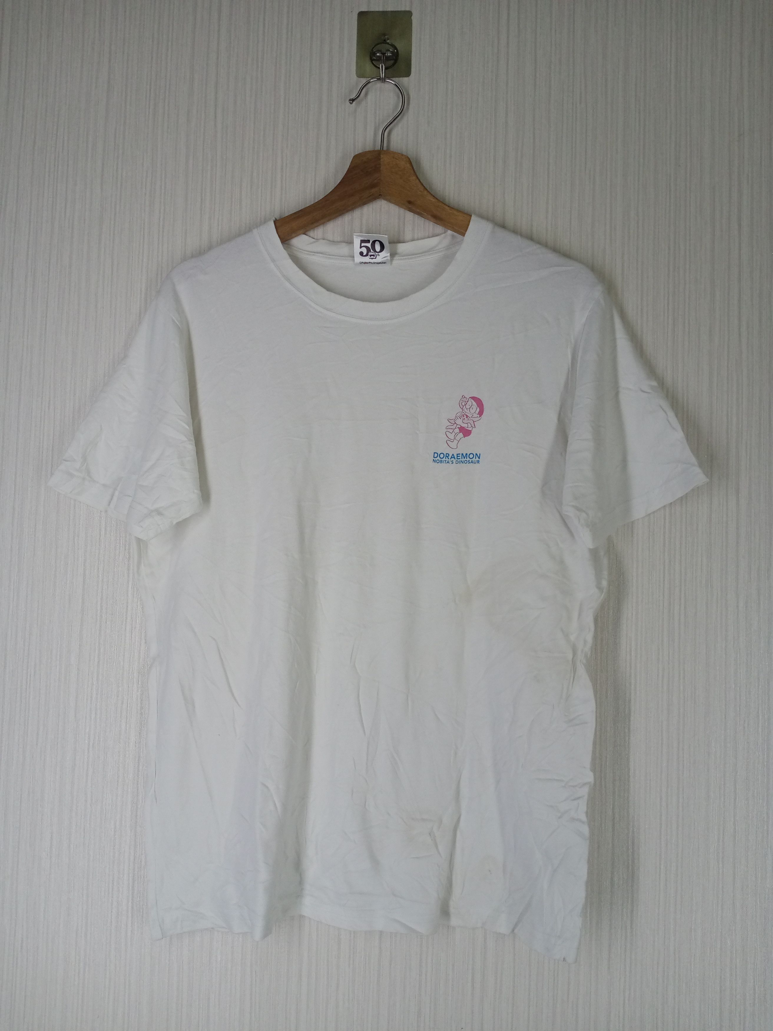Anime Vintage Doraemon Nobita's Dinosaur Tshirt Size US M / EU 48-50 / 2 - 3 Thumbnail
