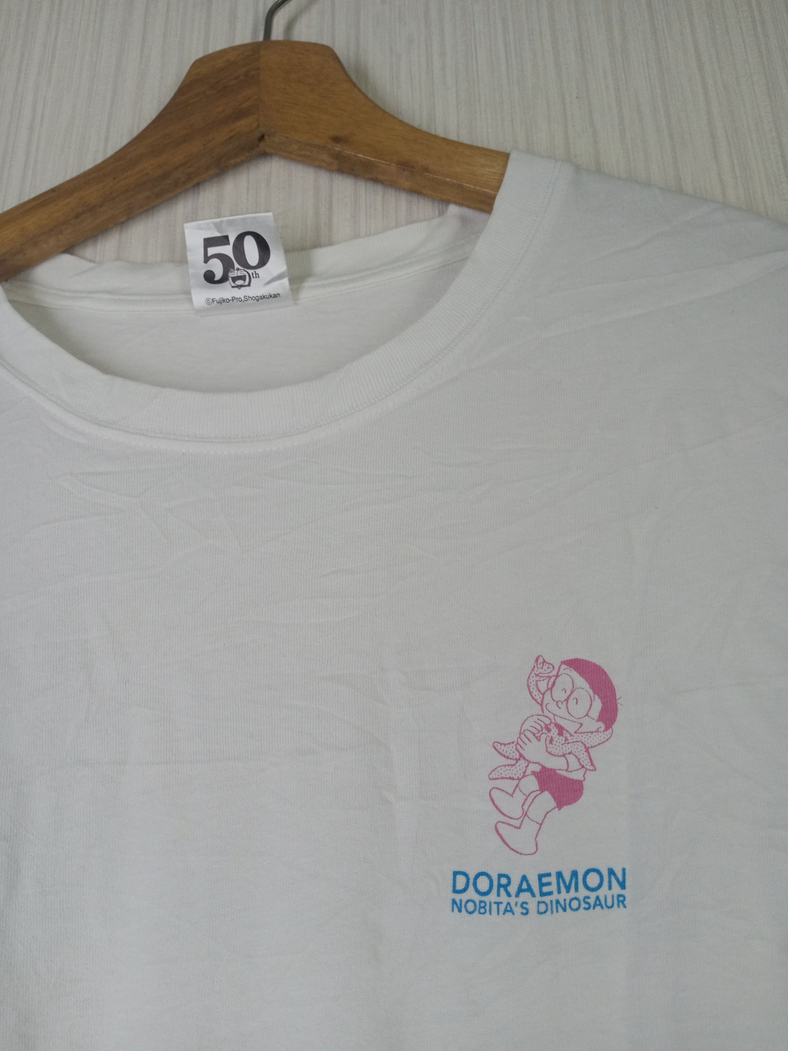 Anime Vintage Doraemon Nobita's Dinosaur Tshirt Size US M / EU 48-50 / 2 - 7 Thumbnail