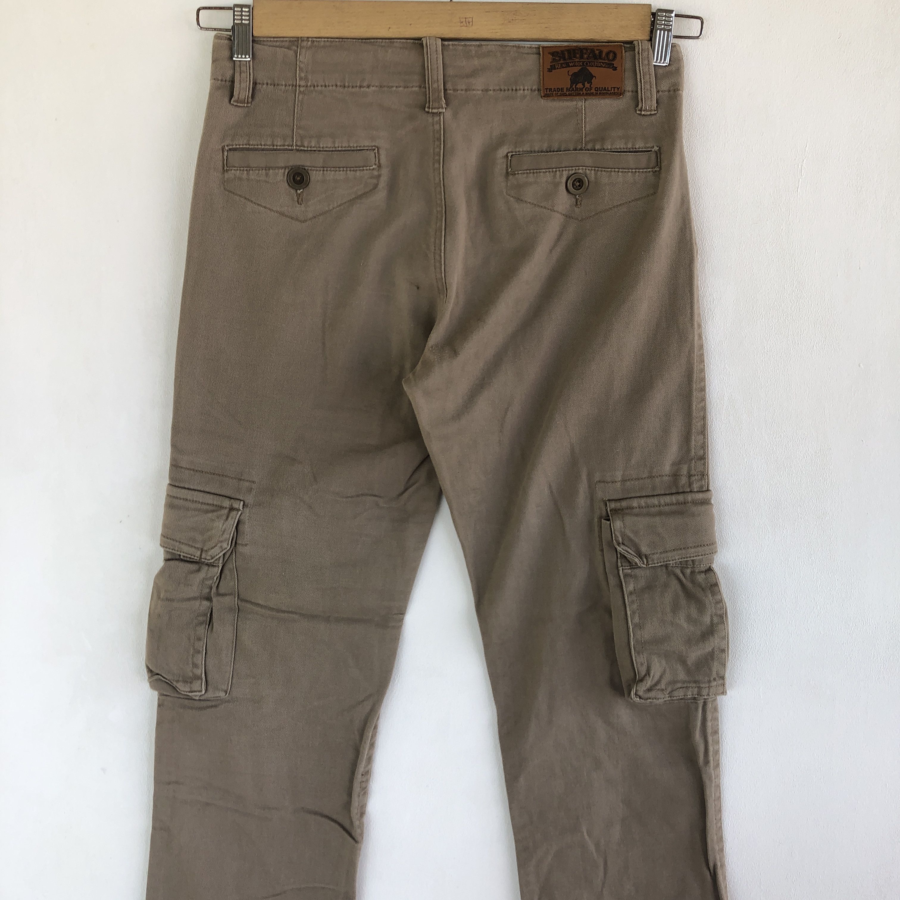 Japanese Brand × Vintage Japanese Cargo Pants Multi Pockets Baggy Fatigue Trousers Size 30" / US 8 / IT 44 - 6 Thumbnail