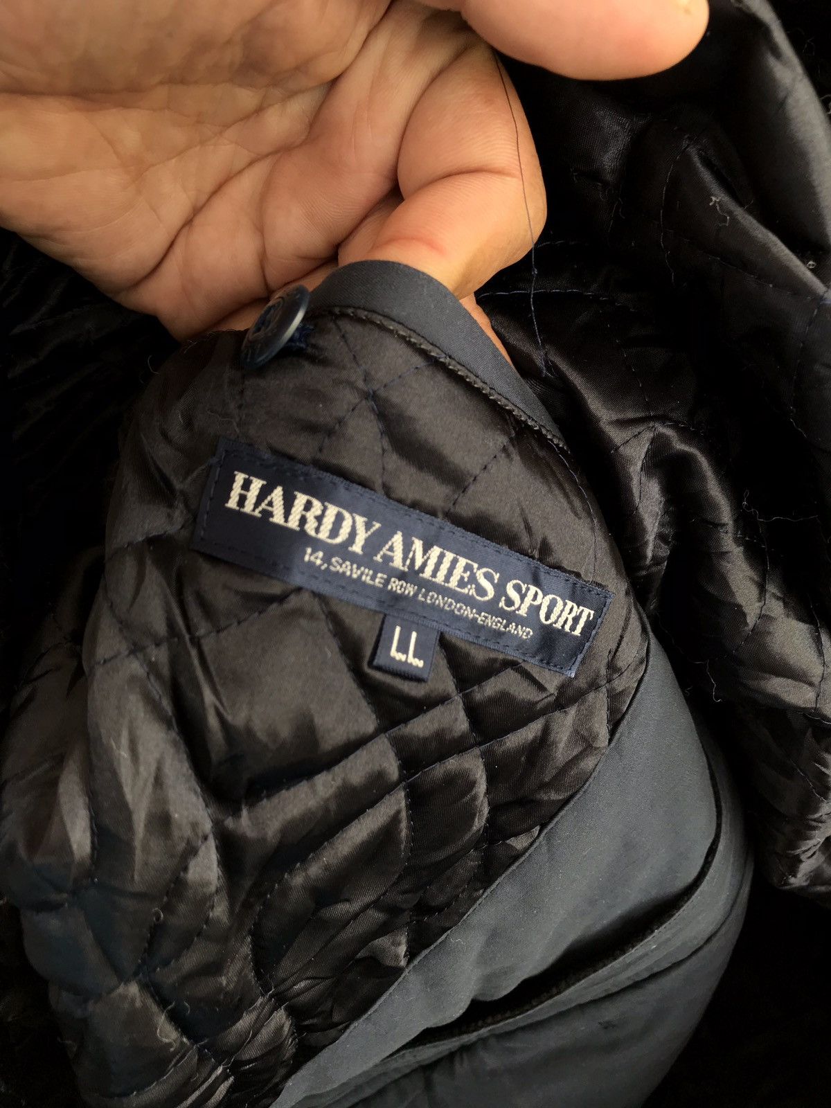 Hardy Amies Hardy Amies Heavy Coat Cartoon Anime Bulldog Jacket Size US L / EU 52-54 / 3 - 5 Thumbnail