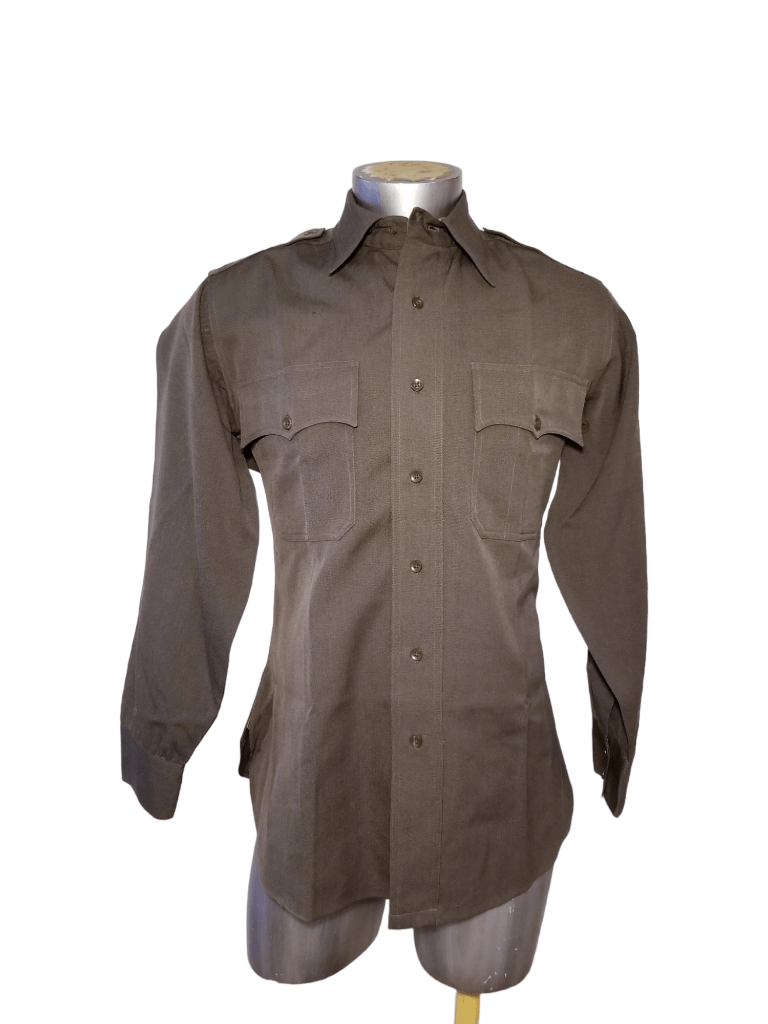 VINTAGE MILITARY WESTERN ARMY OFFICER GREEN SZ LARGE
