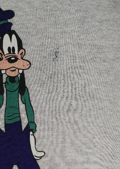 Jerzees × Vintage Vintage 90s Goofy Disney Made in USA Sweatshirt Size US L / EU 52-54 / 3 - 3 Thumbnail