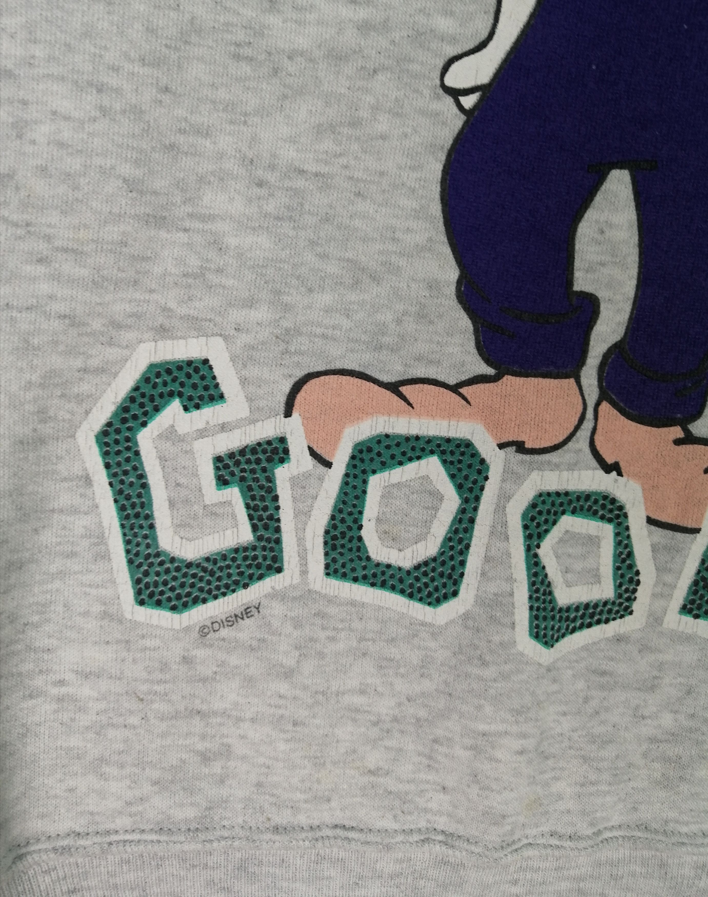 Jerzees × Vintage Vintage 90s Goofy Disney Made in USA Sweatshirt Size US L / EU 52-54 / 3 - 7 Thumbnail