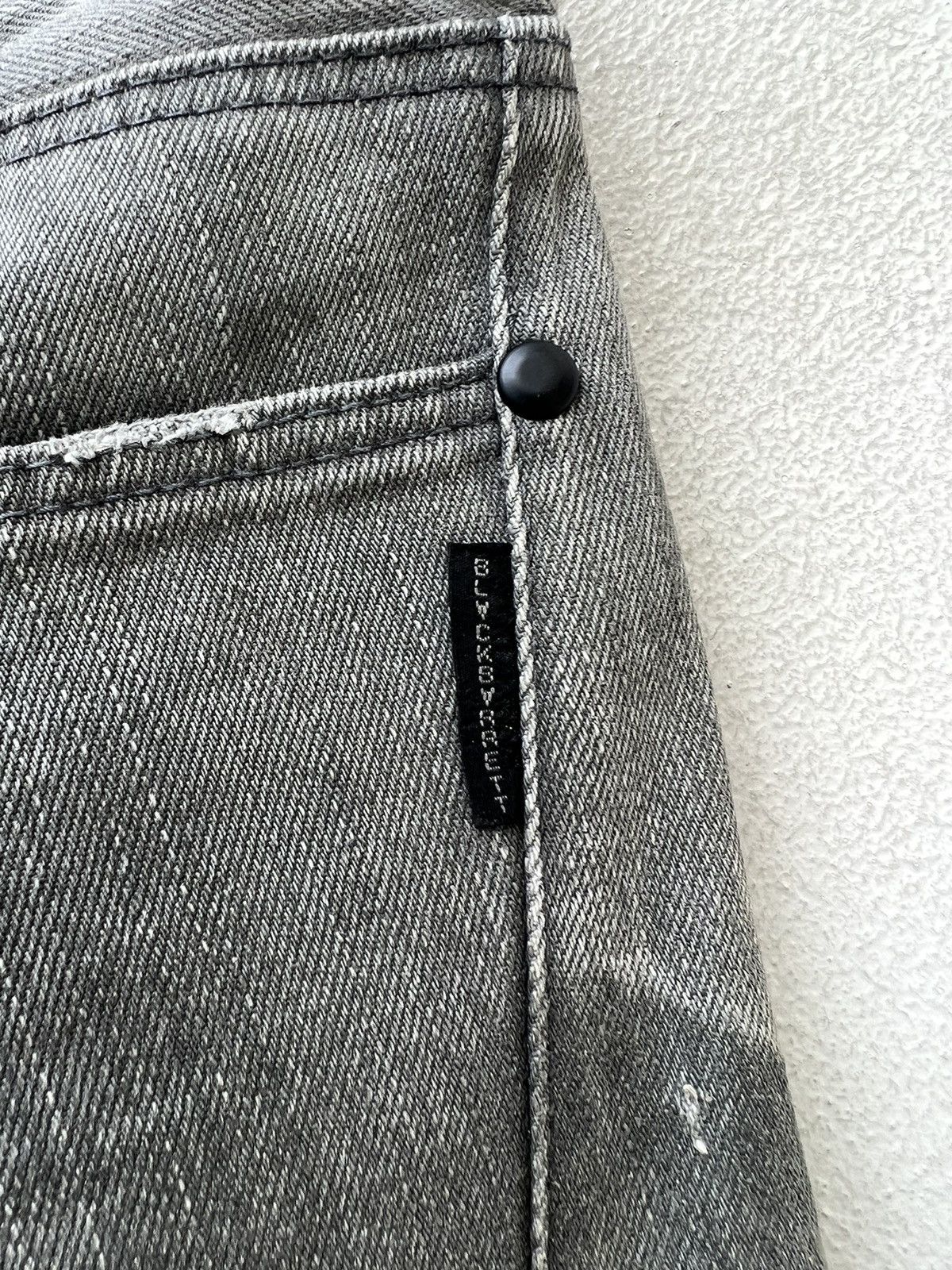 Black Barrett × Neil Barrett Black Barrett by Neil Barrett Distressed Rips Stone Wash Size US 28 / EU 44 - 17 Thumbnail