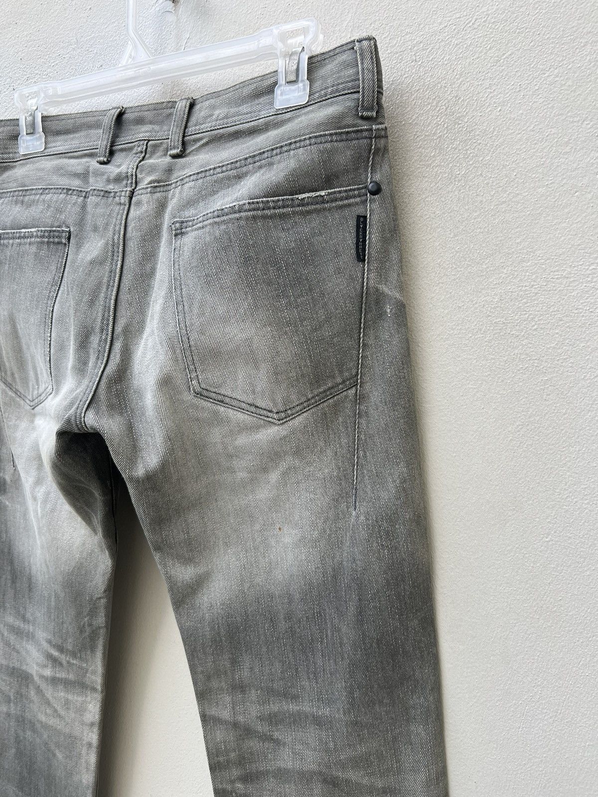 Black Barrett × Neil Barrett Black Barrett by Neil Barrett Distressed Rips Stone Wash Size US 28 / EU 44 - 16 Thumbnail