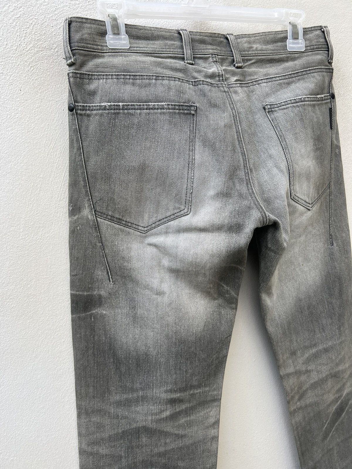 Black Barrett × Neil Barrett Black Barrett by Neil Barrett Distressed Rips Stone Wash Size US 28 / EU 44 - 14 Thumbnail