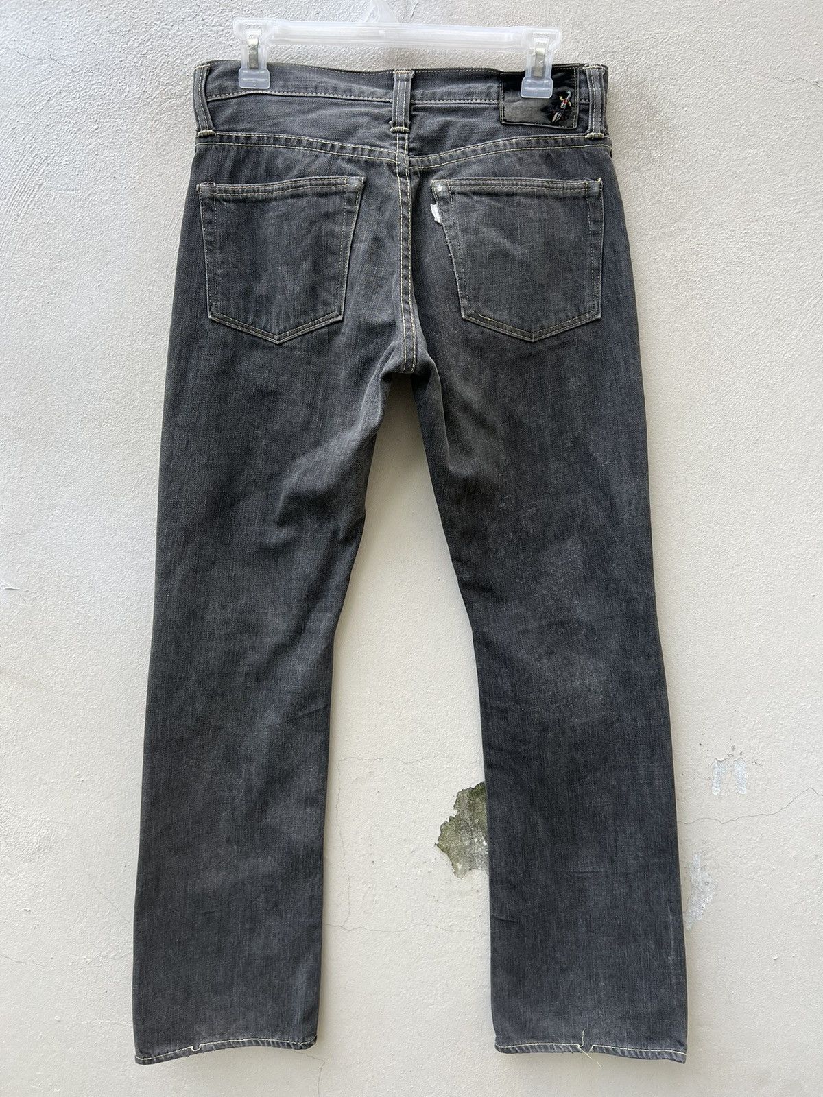 Alchemist Vintage Alchemist Fab Four Japan Sun Faded Denim Flare Jeans Size US 29 - 16 Thumbnail