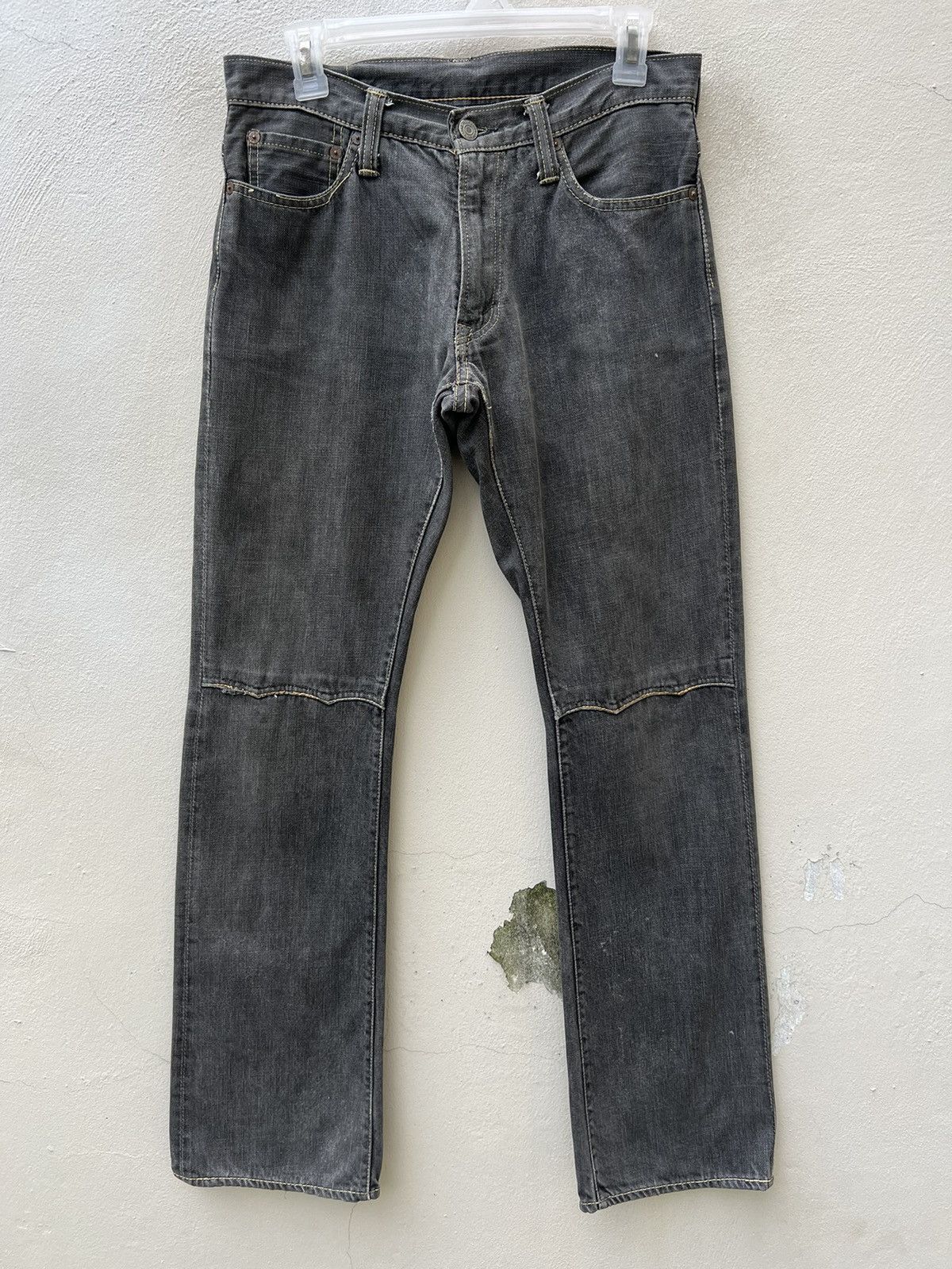 Alchemist Vintage Alchemist Fab Four Japan Sun Faded Denim Flare Jeans Size US 29 - 6 Thumbnail