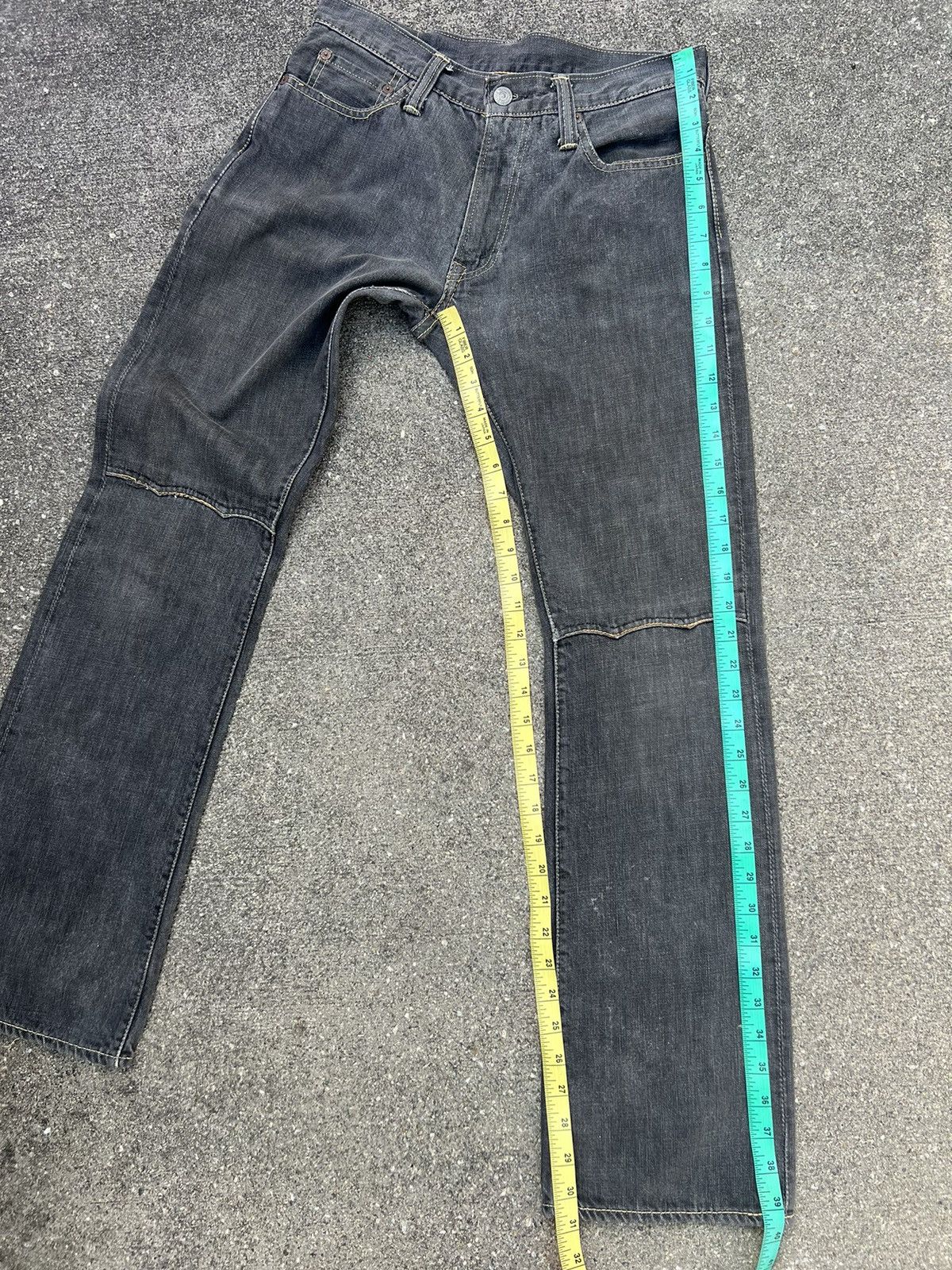 Alchemist Vintage Alchemist Fab Four Japan Sun Faded Denim Flare Jeans Size US 29 - 4 Thumbnail