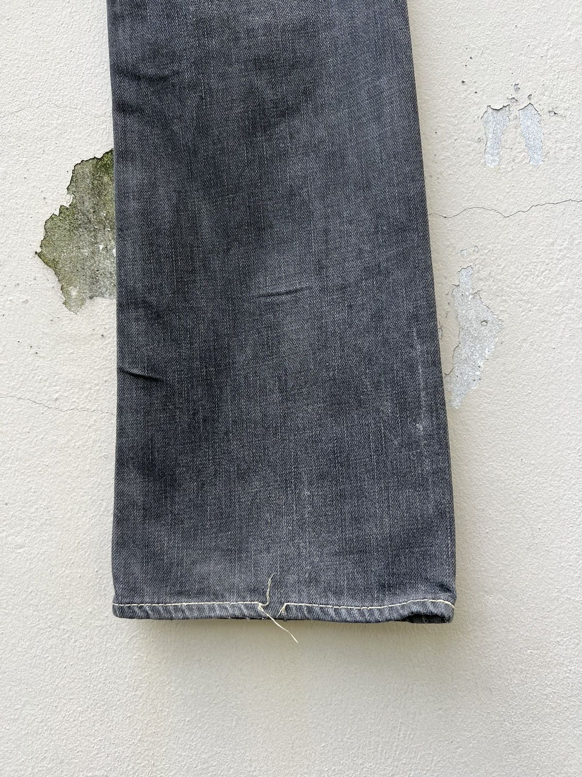 Alchemist Vintage Alchemist Fab Four Japan Sun Faded Denim Flare Jeans Size US 29 - 22 Thumbnail