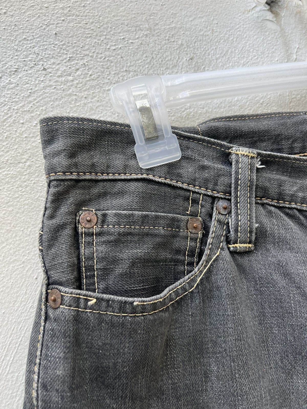 Alchemist Vintage Alchemist Fab Four Japan Sun Faded Denim Flare Jeans Size US 29 - 9 Thumbnail