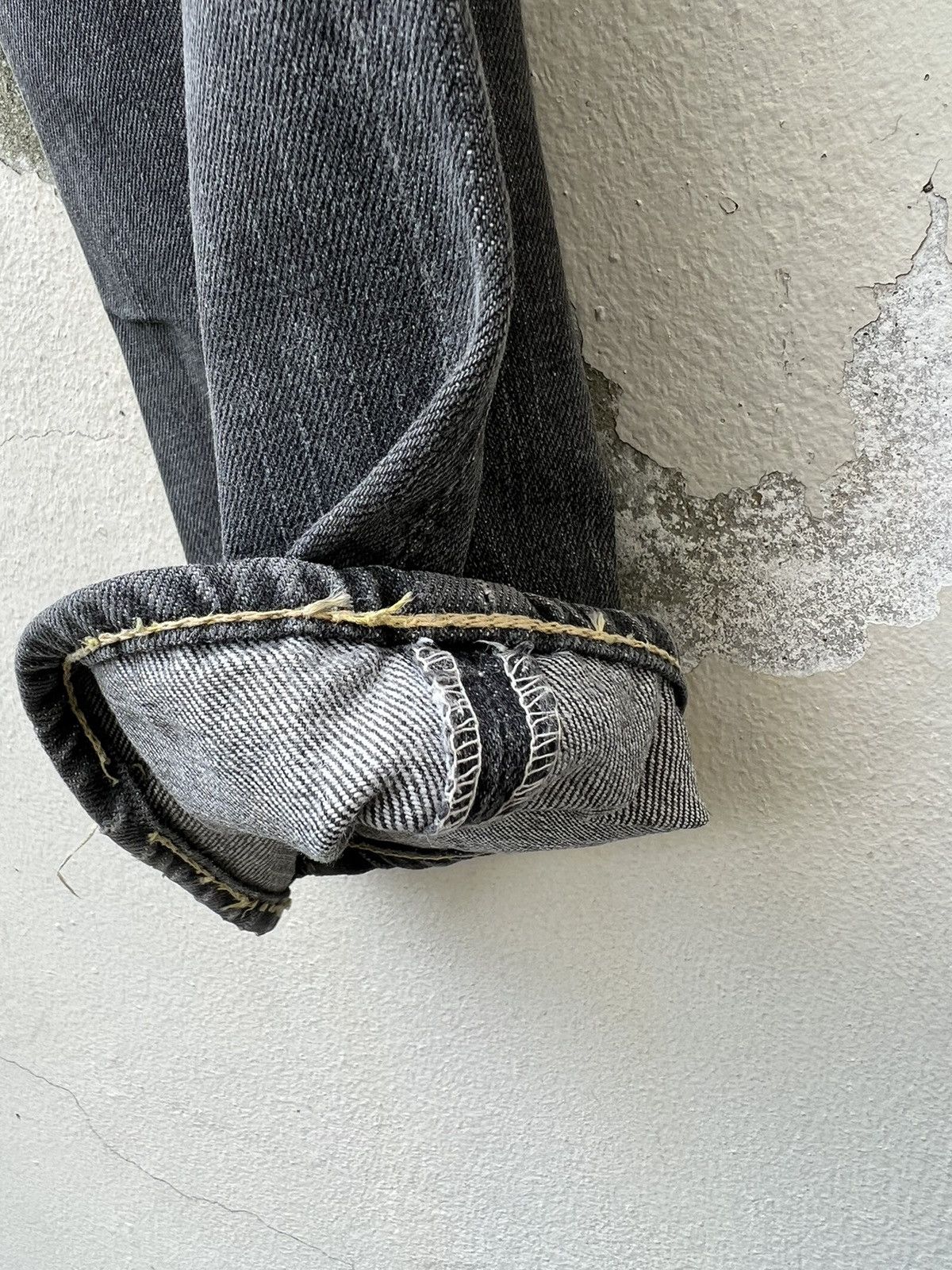 Alchemist Vintage Alchemist Fab Four Japan Sun Faded Denim Flare Jeans Size US 29 - 23 Thumbnail