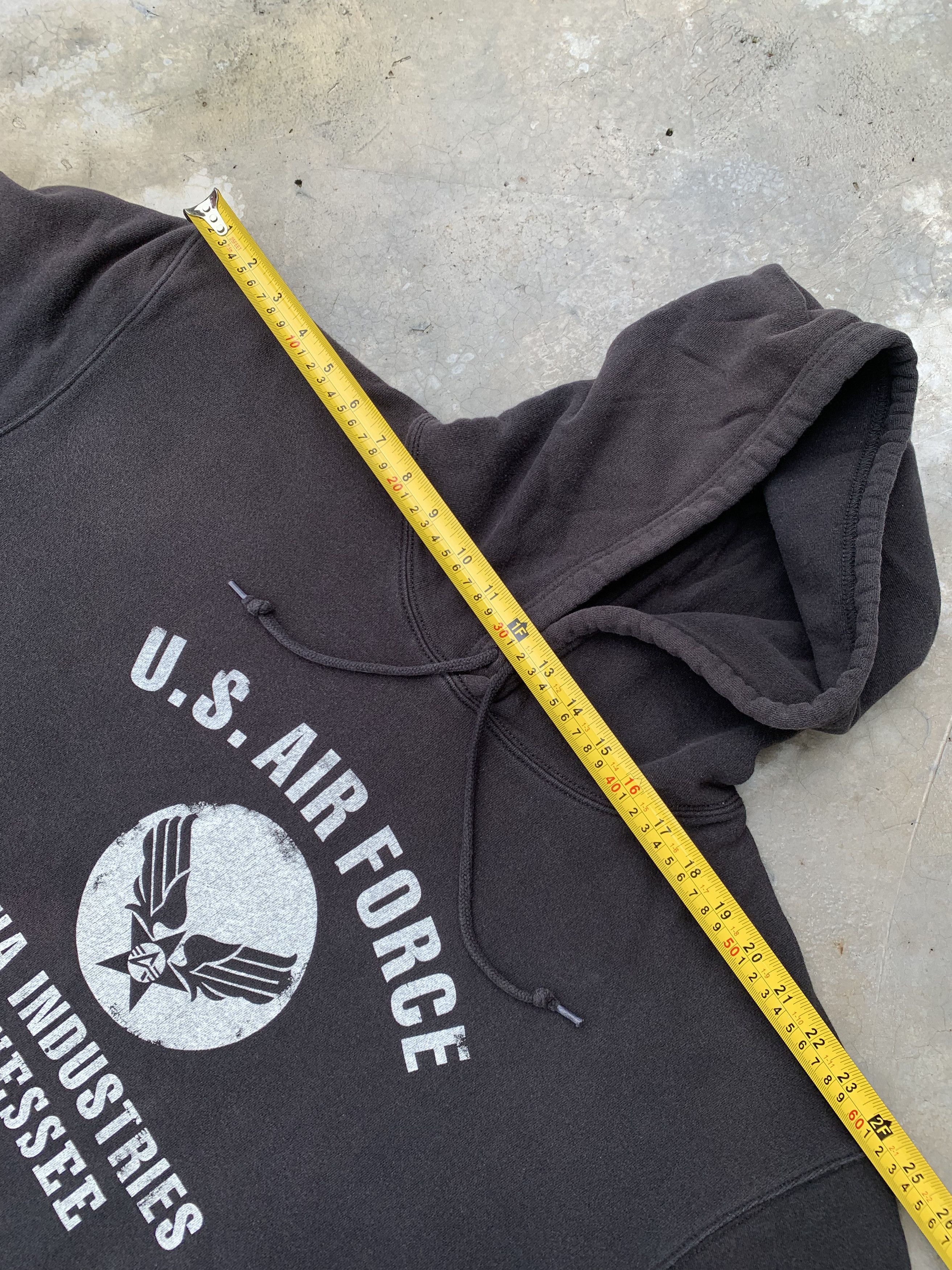 Alpha Industries Vintage U.S. Air Force Alpha Industries Sunfaded Hoodie Size US XXL / EU 58 / 5 - 9 Thumbnail