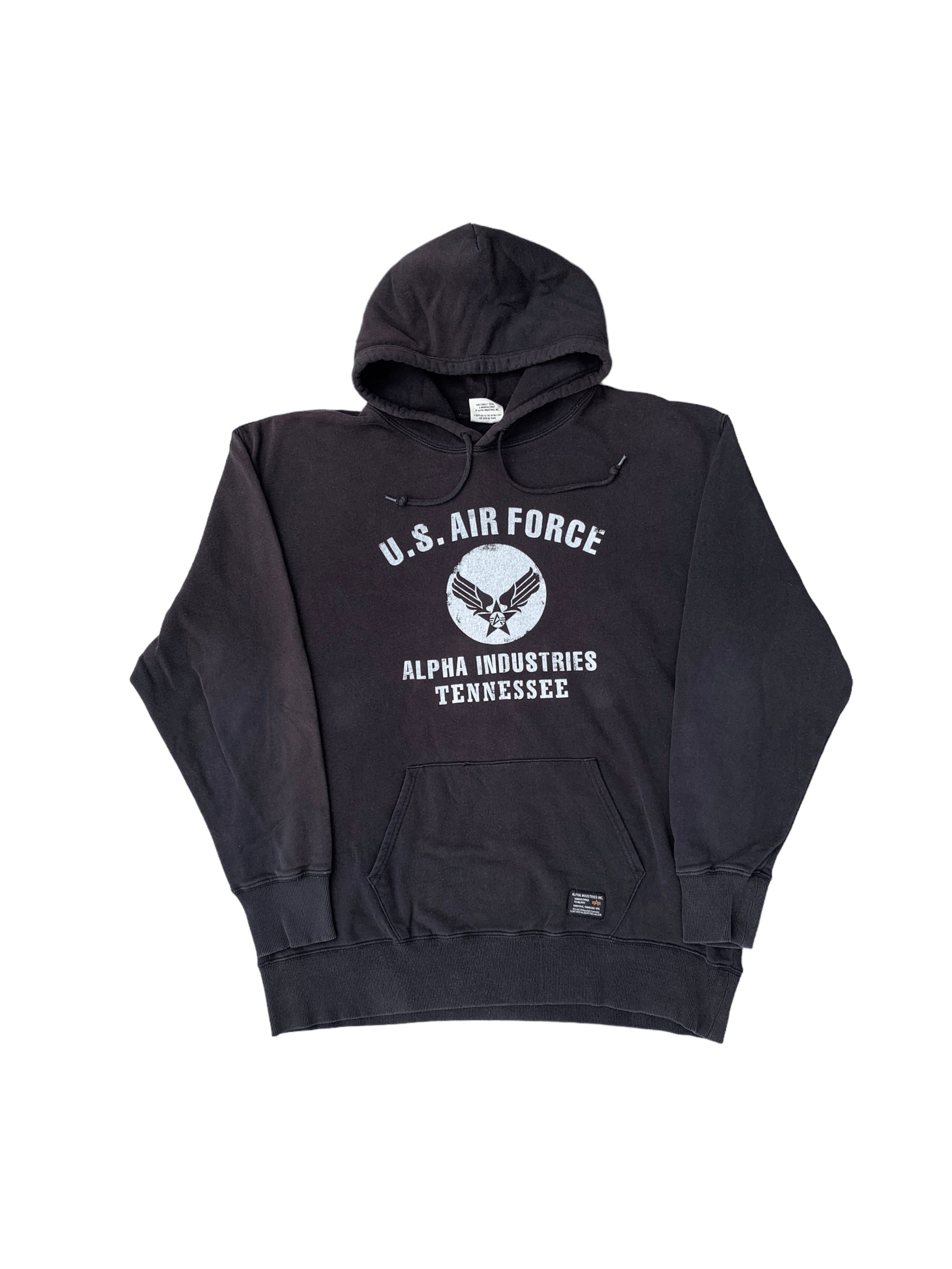 Vintage U.S. Air Force Alpha Industries Sunfaded Hoodie