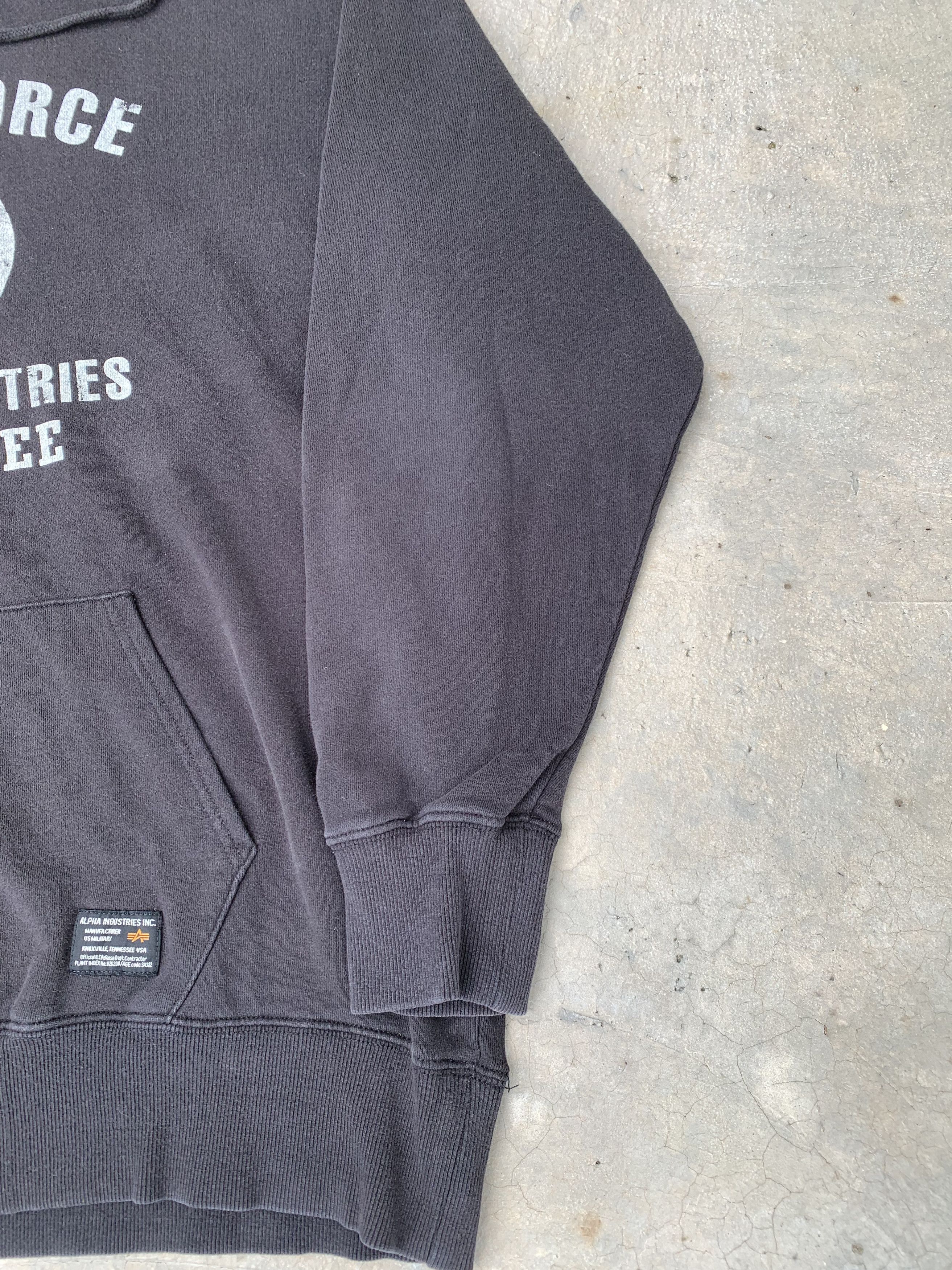 Alpha Industries Vintage U.S. Air Force Alpha Industries Sunfaded Hoodie Size US XXL / EU 58 / 5 - 5 Thumbnail