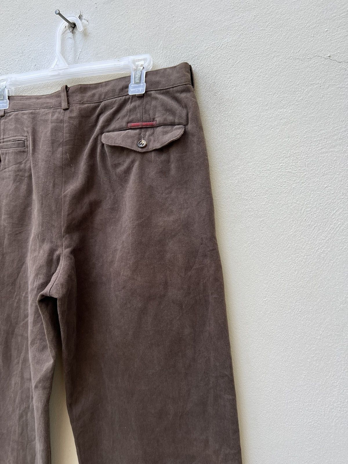 Mademoiselle Non Non Vintage PAPAS Japan Gabardine Baggy Chinos Trouser Size US 31 - 15 Thumbnail