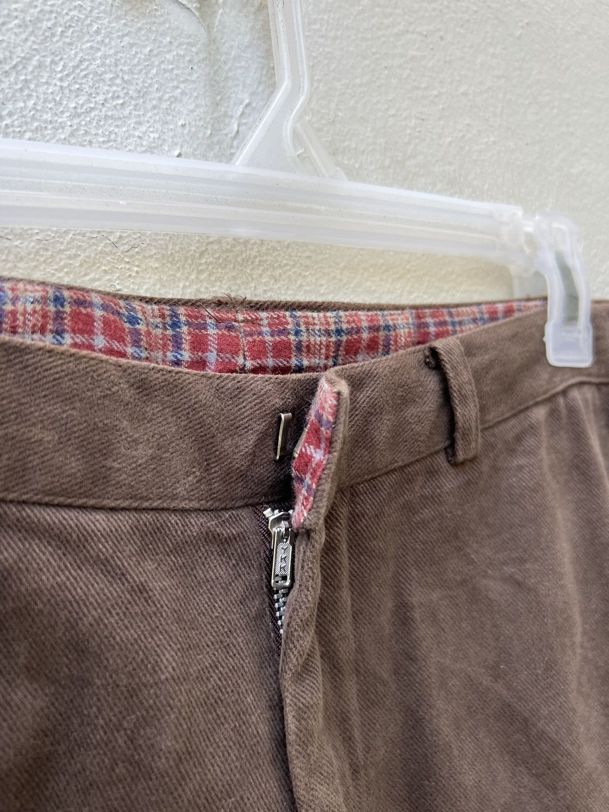 Mademoiselle Non Non Vintage PAPAS Japan Gabardine Baggy Chinos Trouser Size US 31 - 7 Thumbnail