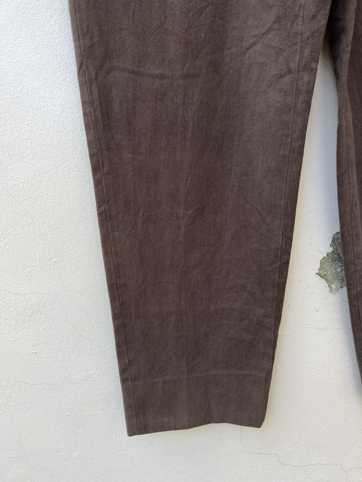 Mademoiselle Non Non Vintage PAPAS Japan Gabardine Baggy Chinos Trouser Size US 31 - 9 Thumbnail