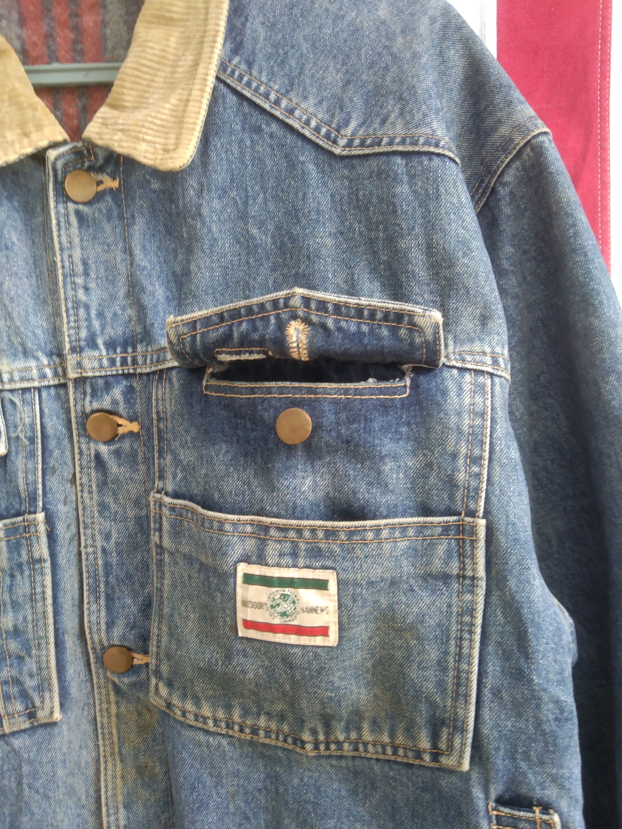 Japan Blue × Vintage VINTAGE BLUE WAY TRUCKER JACKET Size US XL / EU 56 / 4 - 5 Thumbnail