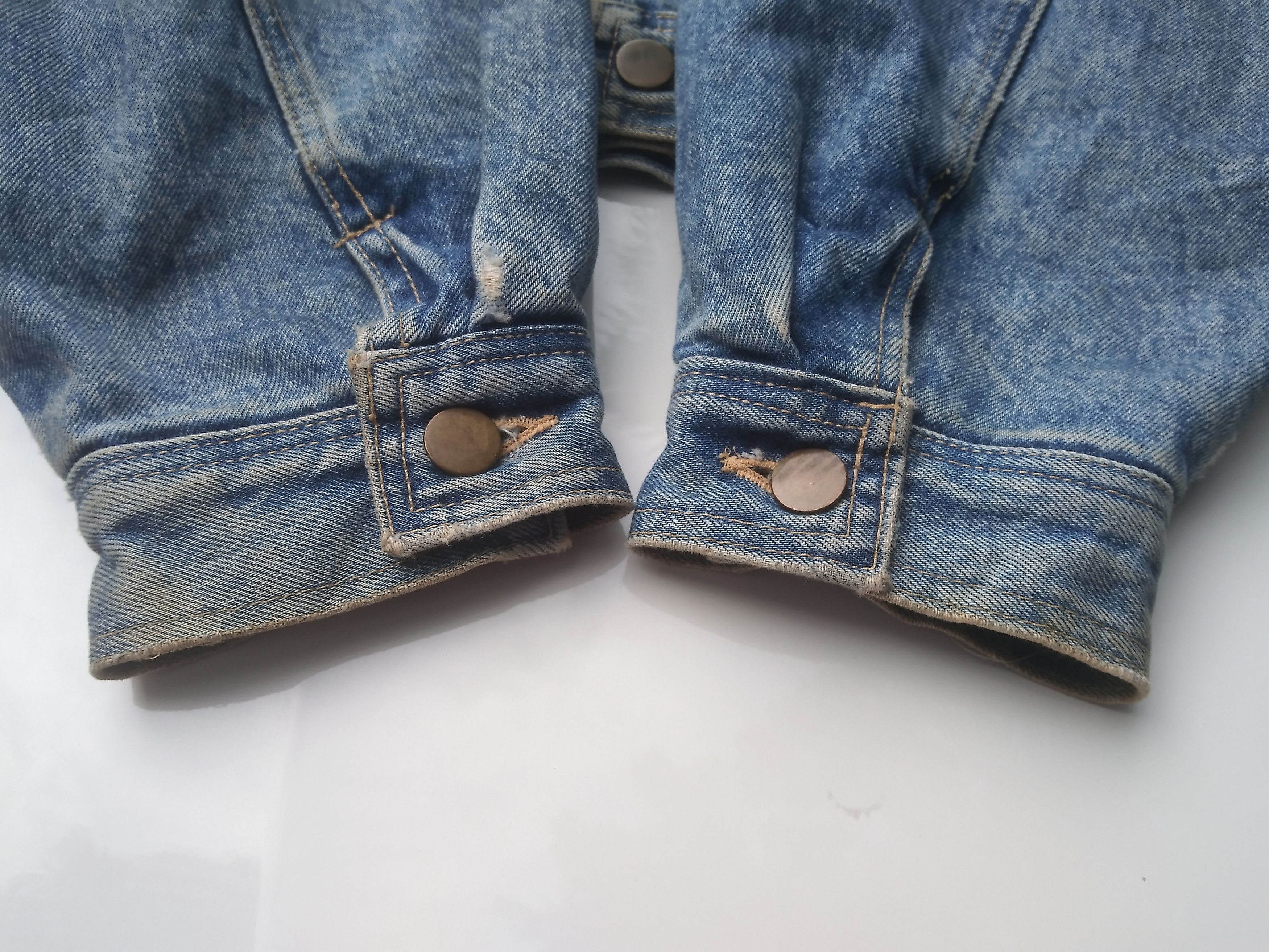 Japan Blue × Vintage VINTAGE BLUE WAY TRUCKER JACKET Size US XL / EU 56 / 4 - 18 Thumbnail