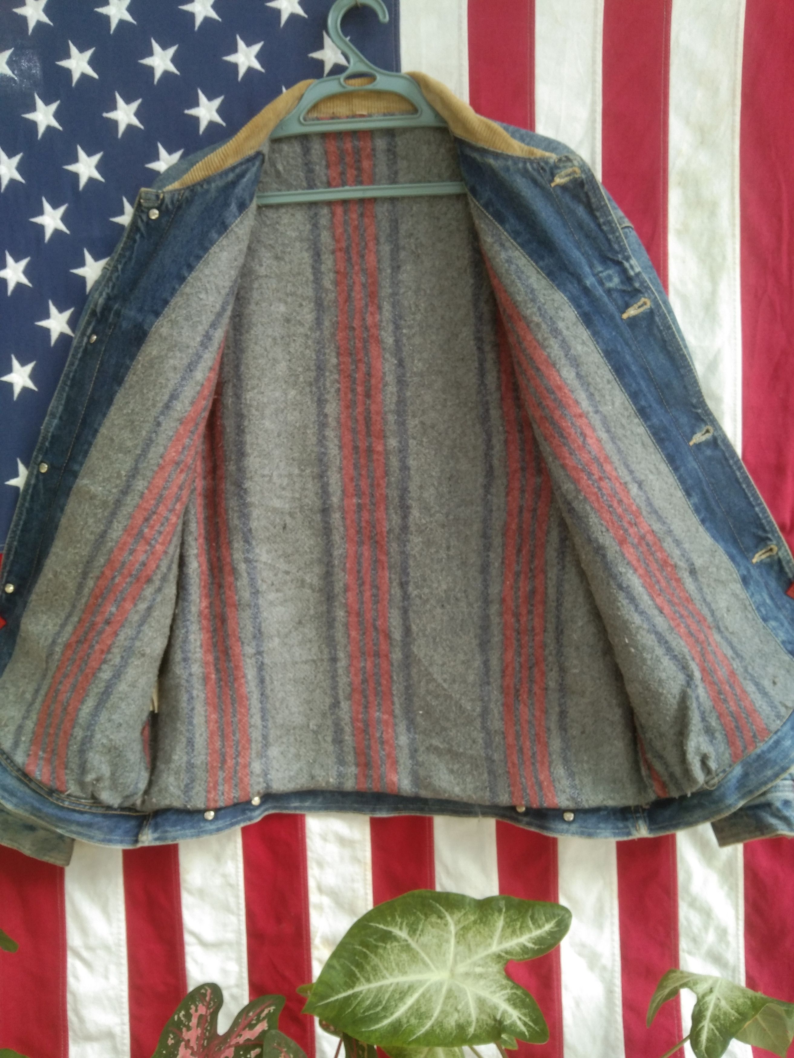 Japan Blue × Vintage VINTAGE BLUE WAY TRUCKER JACKET Size US XL / EU 56 / 4 - 3 Thumbnail