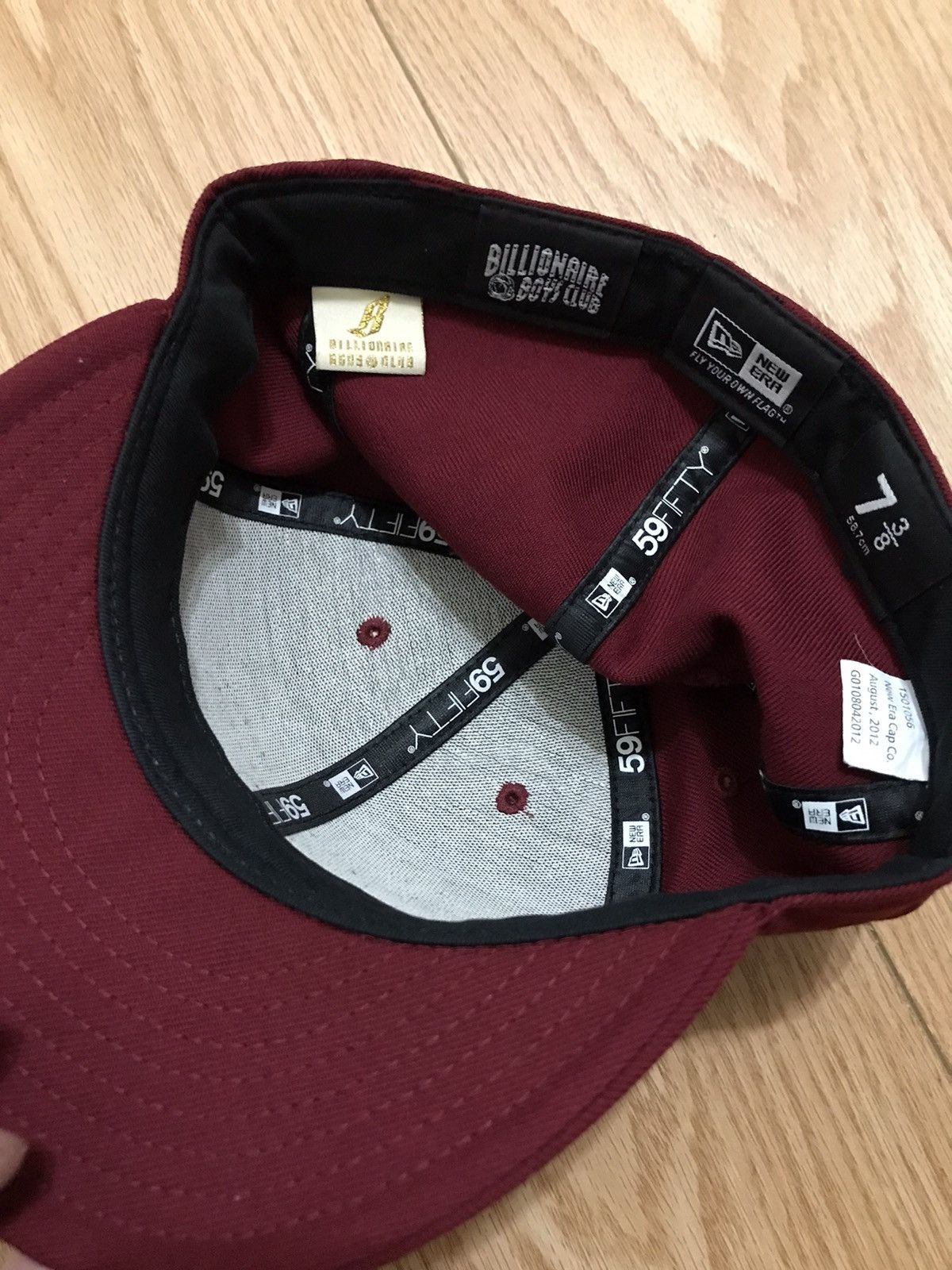 Billionaire Boys Club × Icecream × Japanese Brand Bbc New era 7 3/8 hat cap cardinal red Size ONE SIZE - 5 Thumbnail