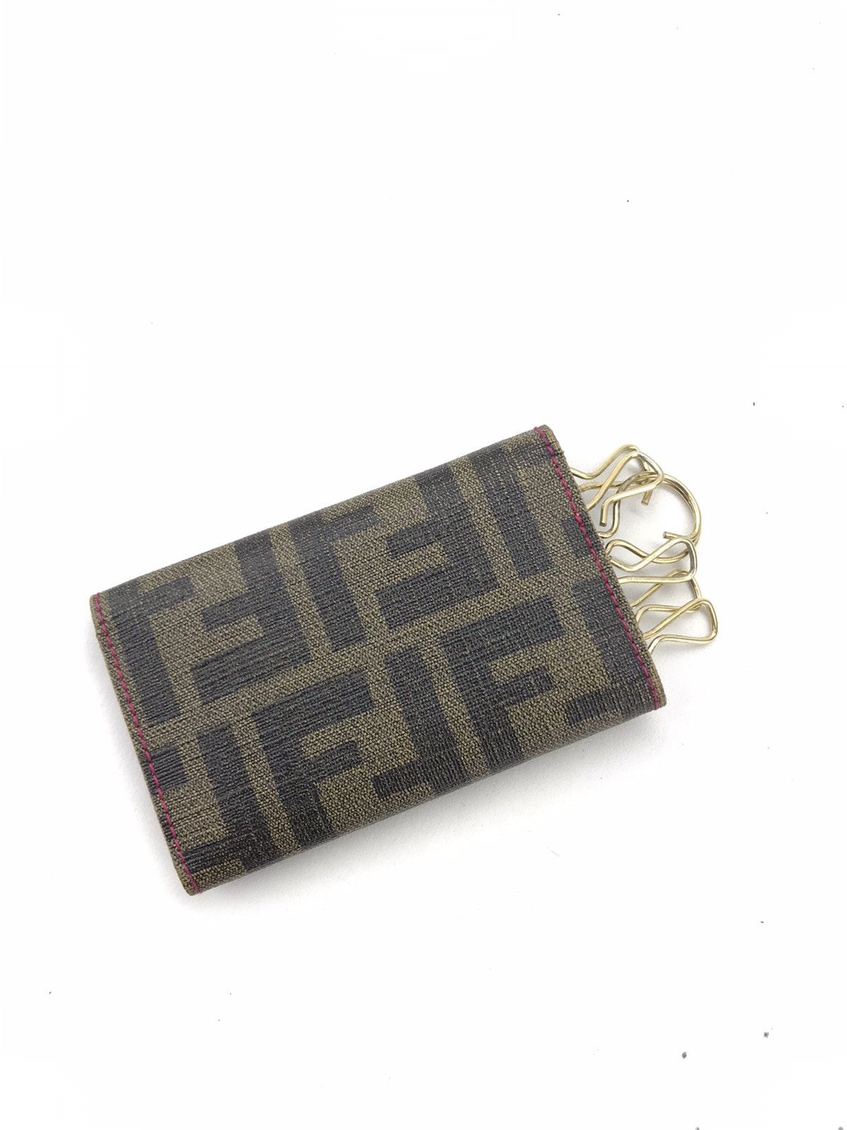Fendi ❌Last Drop❌🔥Rare🔥Authentic Fendi Key Holder monogram Size ONE SIZE - 2 Thumbnail