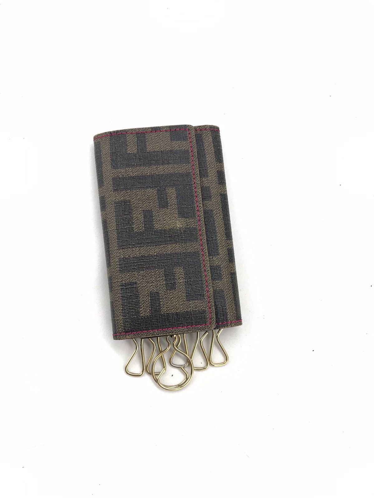 Fendi ❌Last Drop❌🔥Rare🔥Authentic Fendi Key Holder monogram Size ONE SIZE - 3 Thumbnail