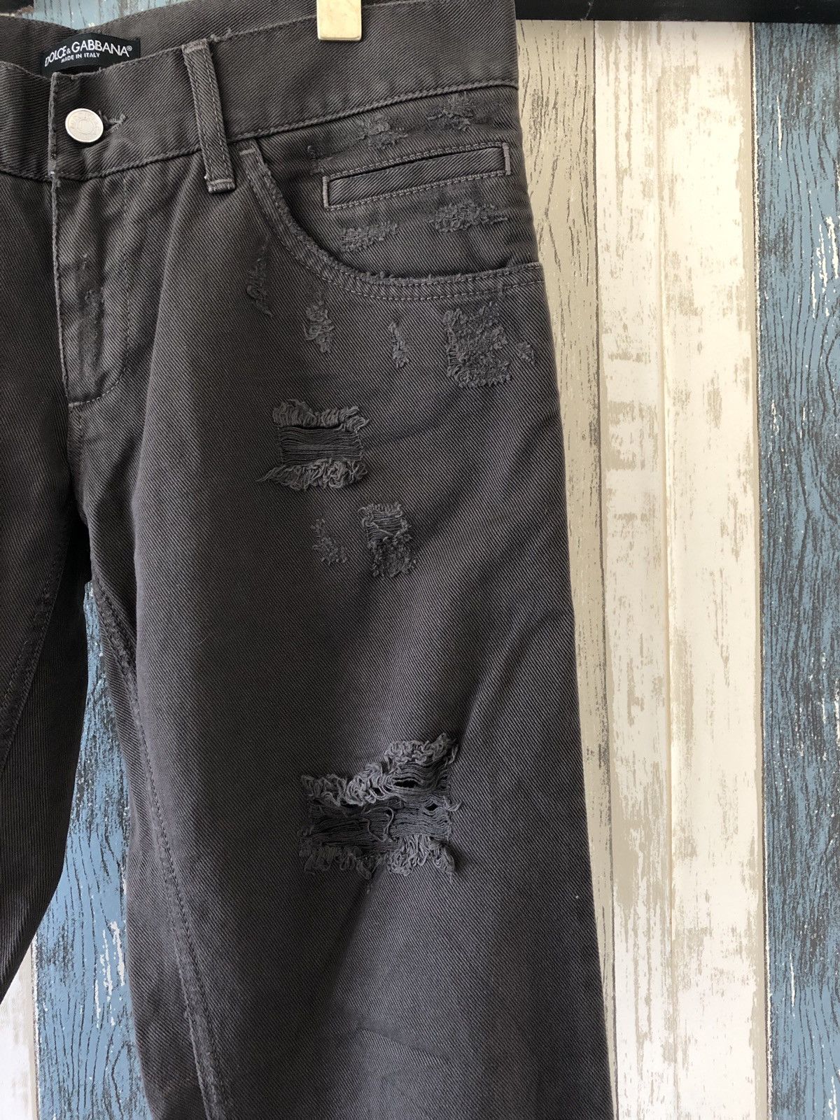 Dolce & Gabbana Distressed Dolce & Gabbana Jeans Size US 34 / EU 50 - 6 Thumbnail