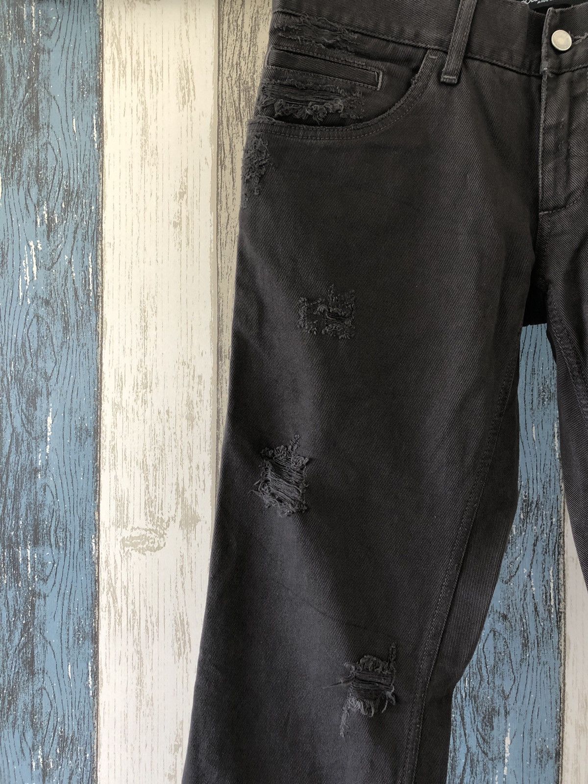 Dolce & Gabbana Distressed Dolce & Gabbana Jeans Size US 34 / EU 50 - 4 Thumbnail