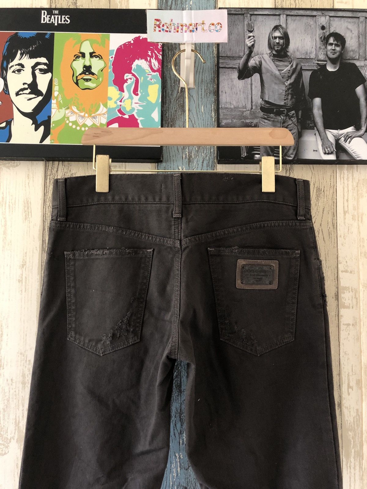 Dolce & Gabbana Distressed Dolce & Gabbana Jeans Size US 34 / EU 50 - 10 Thumbnail