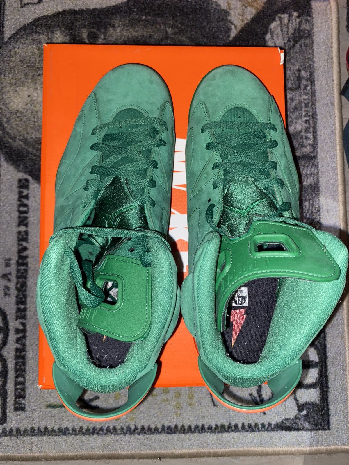 Jordan Brand × Nike Jordan 6 Retro Gatorade Green Size US 12 / EU 45 - 6 Thumbnail