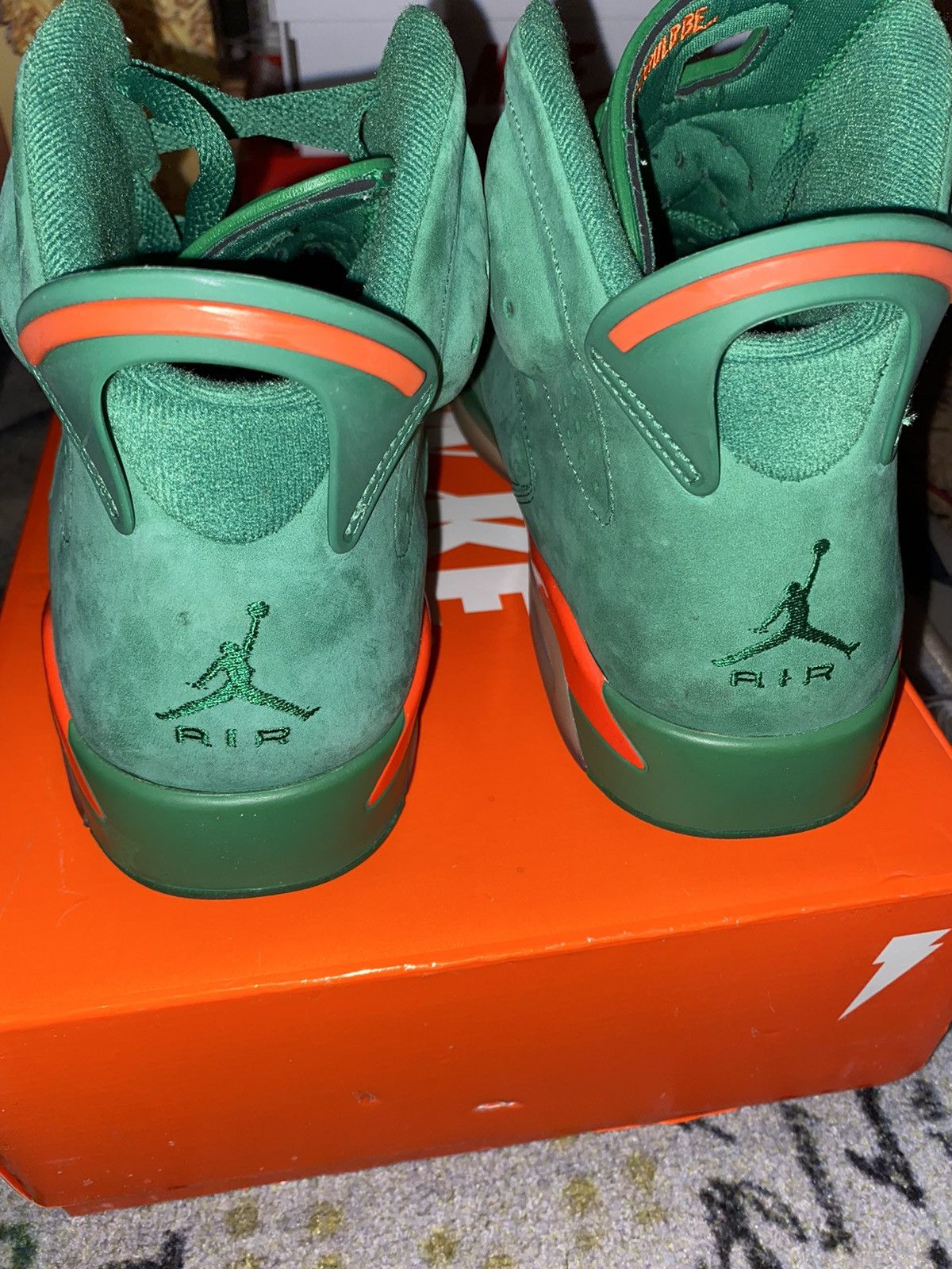 Jordan Brand × Nike Jordan 6 Retro Gatorade Green Size US 12 / EU 45 - 5 Thumbnail