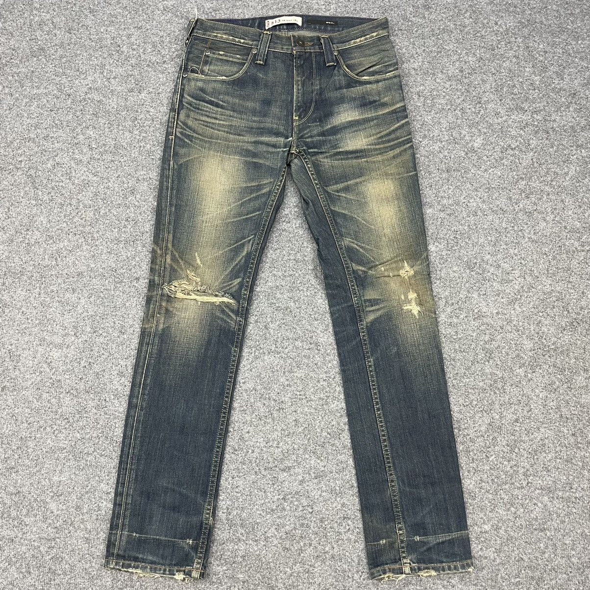 Levi's × Vintage Vintage Distressed Levis 513 Skinny Leg- wc 0001 Size US 32 / EU 48 - 1 Thumbnail