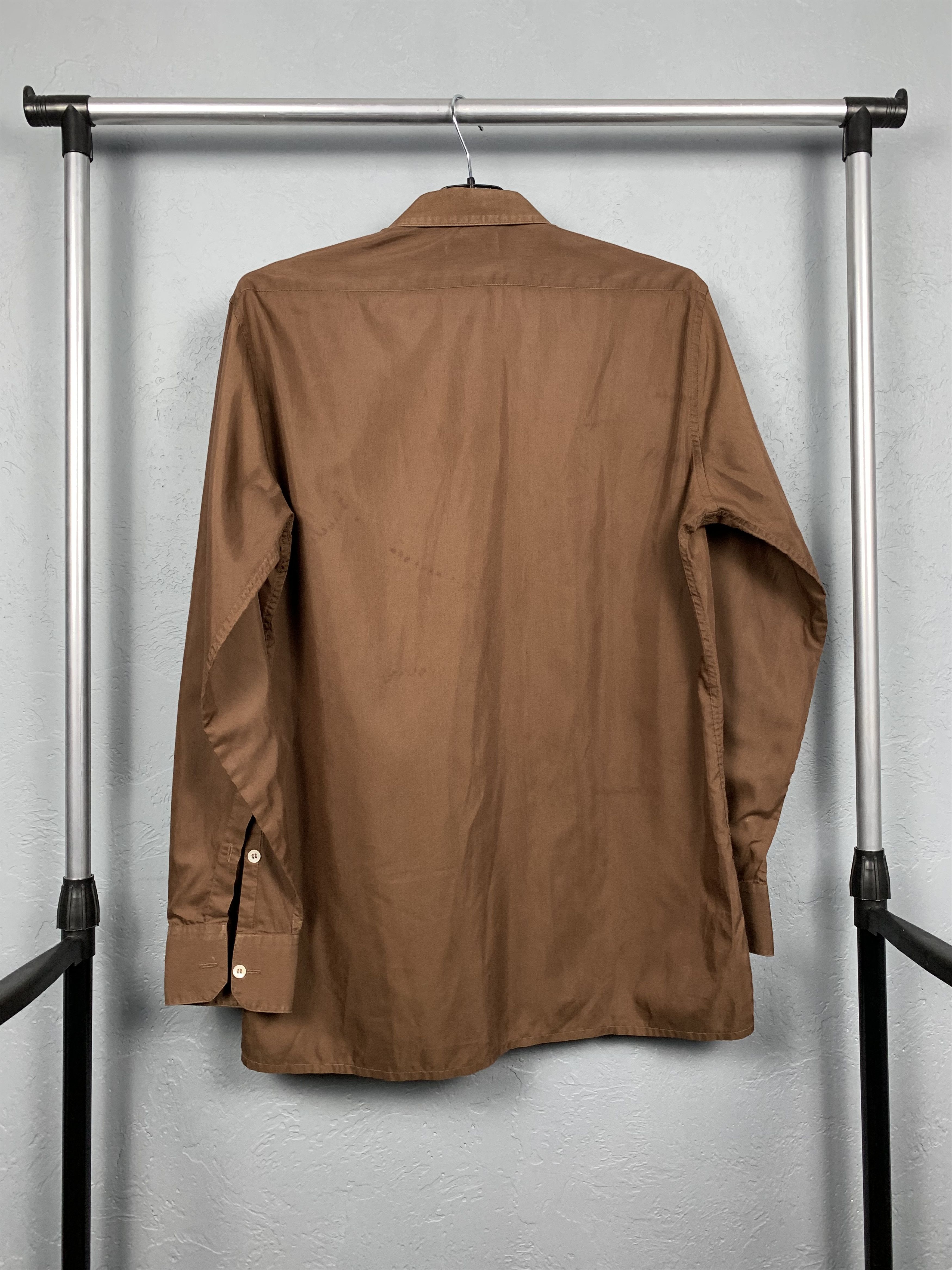 Christian Dior Monsieur × Dior × Vintage CHRISTIAN DIOR Mens Long Sleeve Shirt Size US L / EU 52-54 / 3 - 4 Thumbnail