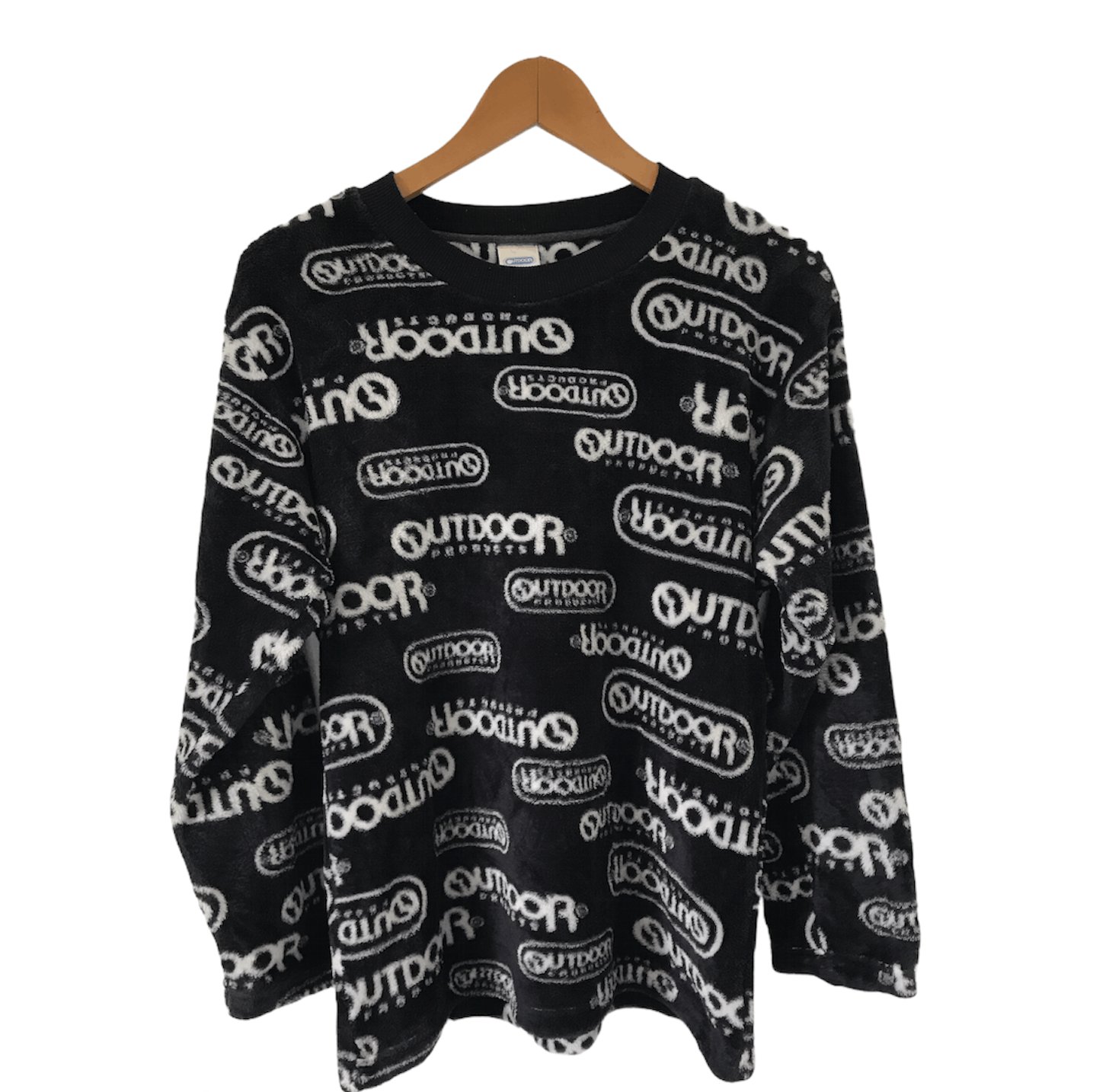 Japanese Brand Outdoor Fleece Monogram Sweater Size US M / EU 48-50 / 2 - 1 Thumbnail