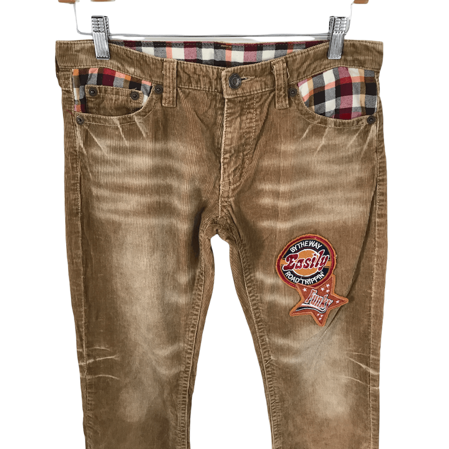 Japanese Brand Japanese Brand Conduroy Patchwork Pants Size US 33 - 3 Thumbnail