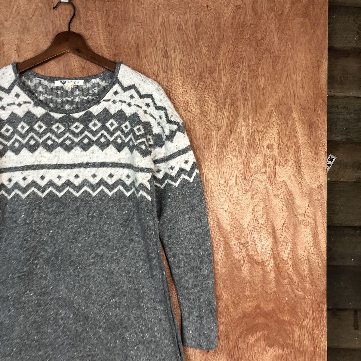 Homespun Knitwear DL Roxy Navajo Grey long Knitwear #c734 Size US S / EU 44-46 / 1 - 5 Thumbnail
