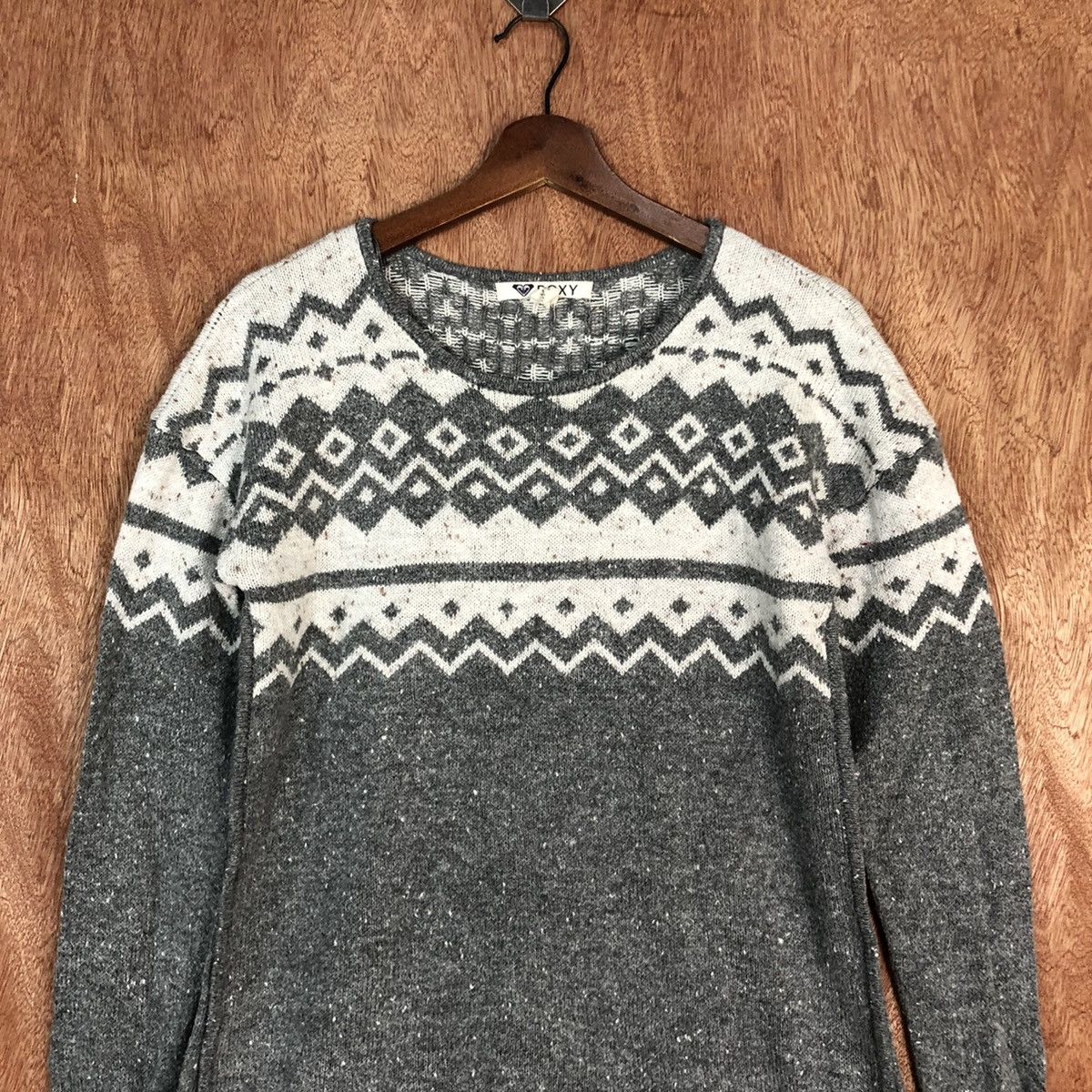 Homespun Knitwear DL Roxy Navajo Grey long Knitwear #c734 Size US S / EU 44-46 / 1 - 2 Thumbnail