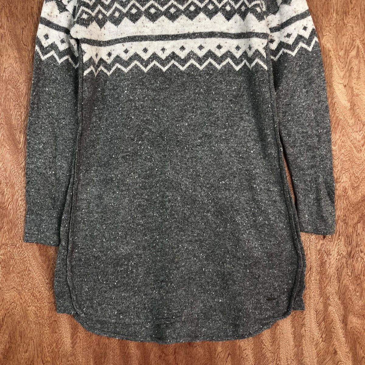 Homespun Knitwear DL Roxy Navajo Grey long Knitwear #c734 Size US S / EU 44-46 / 1 - 8 Thumbnail