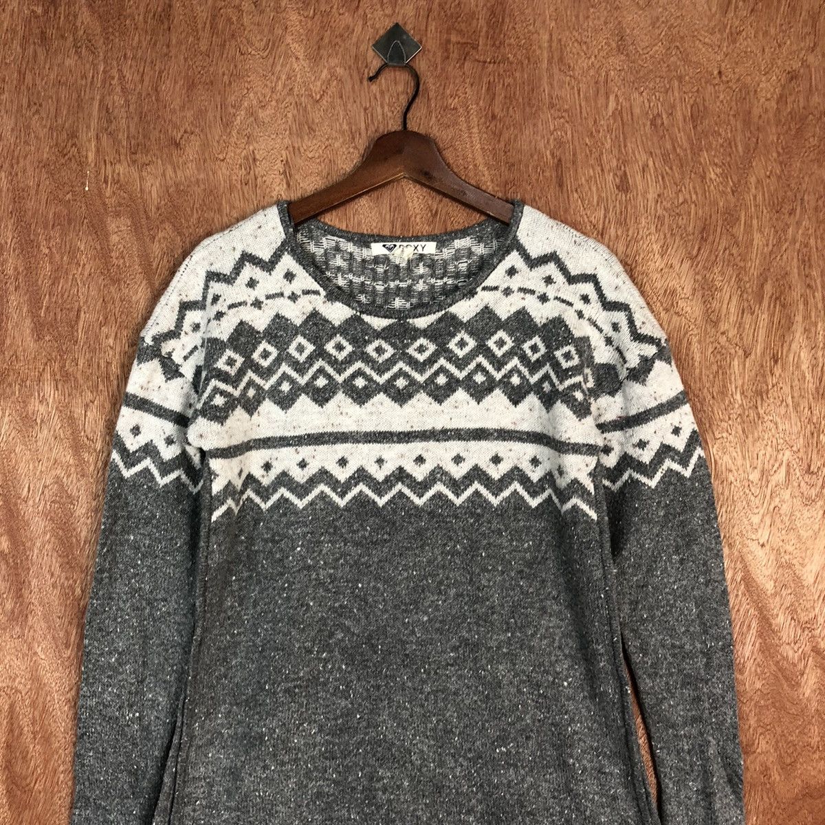 Homespun Knitwear DL Roxy Navajo Grey long Knitwear #c734 Size US S / EU 44-46 / 1 - 9 Thumbnail